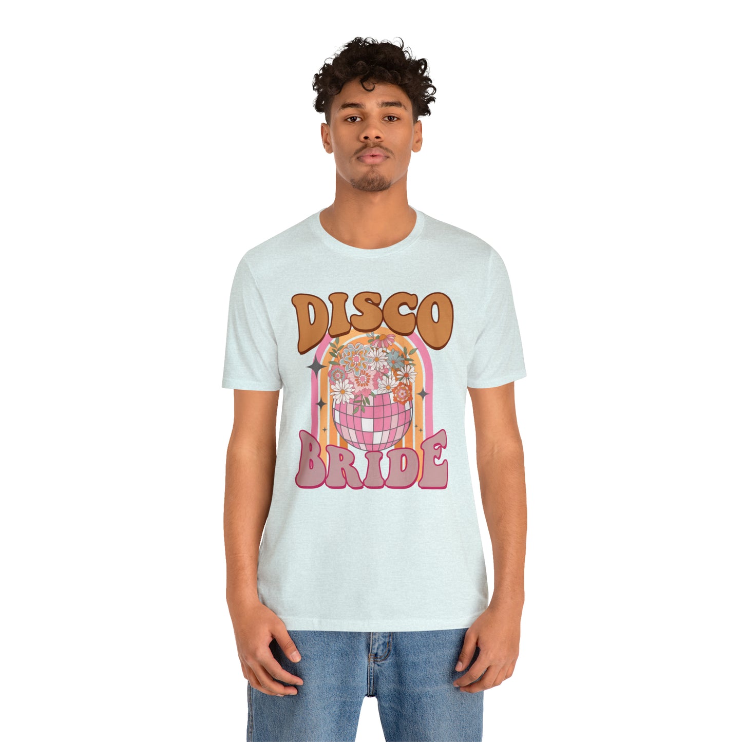 Retro Disco Bride Mirror Ball T-Shirt