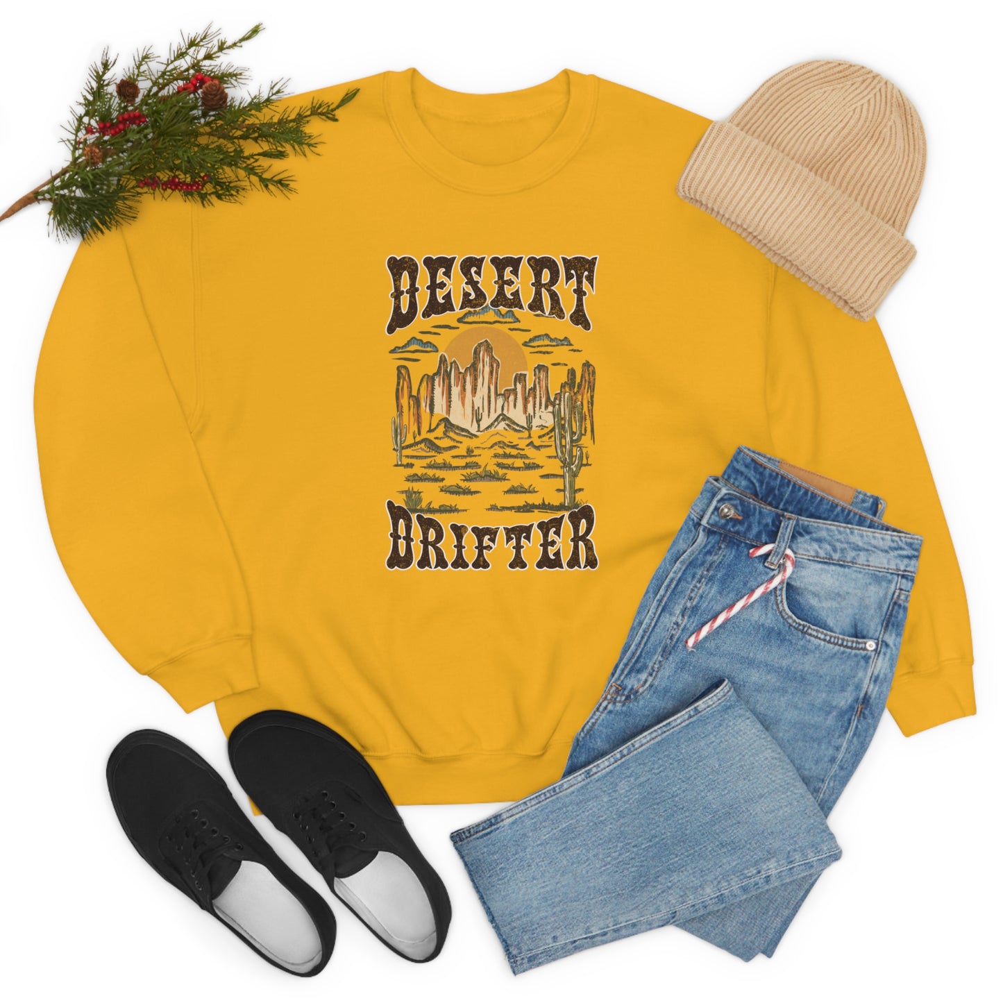 "Desert Drifter" - Unisex Heavy Blend™ Crewneck Sweatshirt