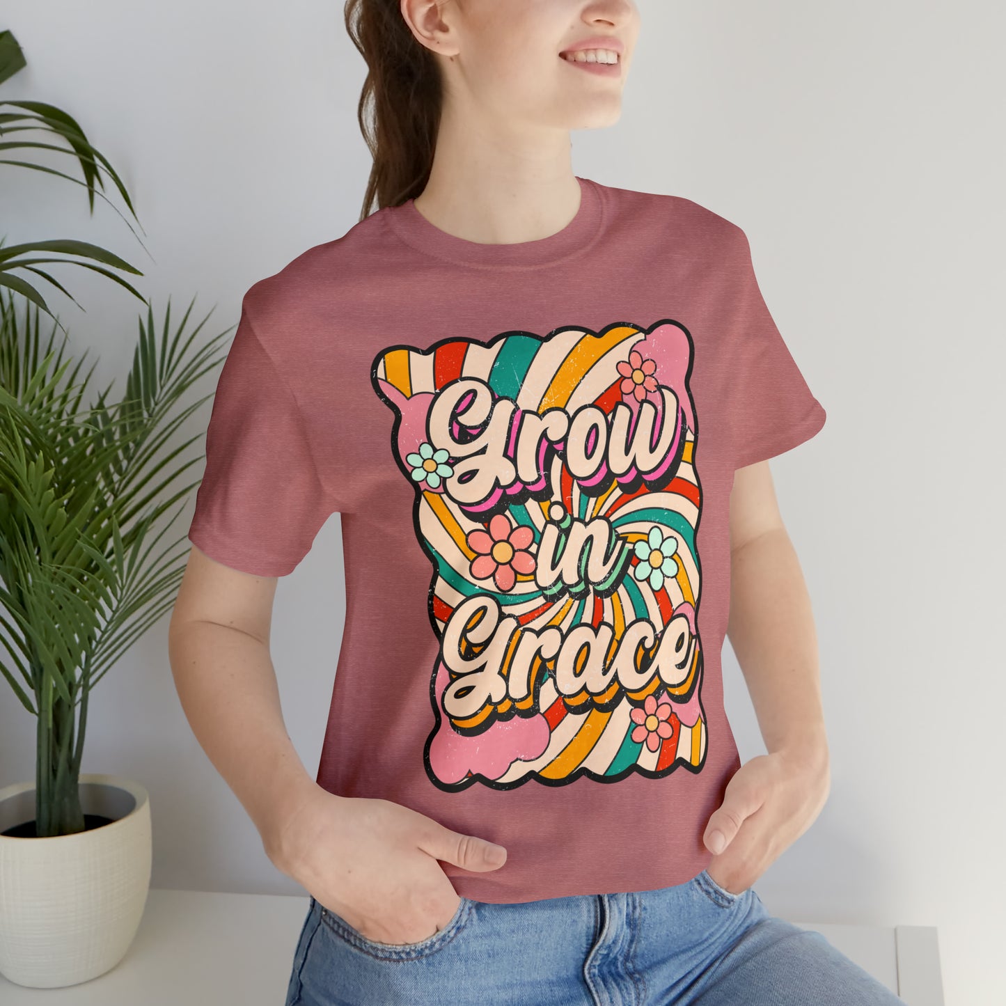 Grow in Grace Christian T-Shirt