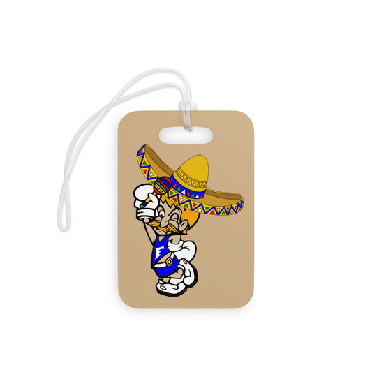 Sombrero Midget Luggage Tags - Tan