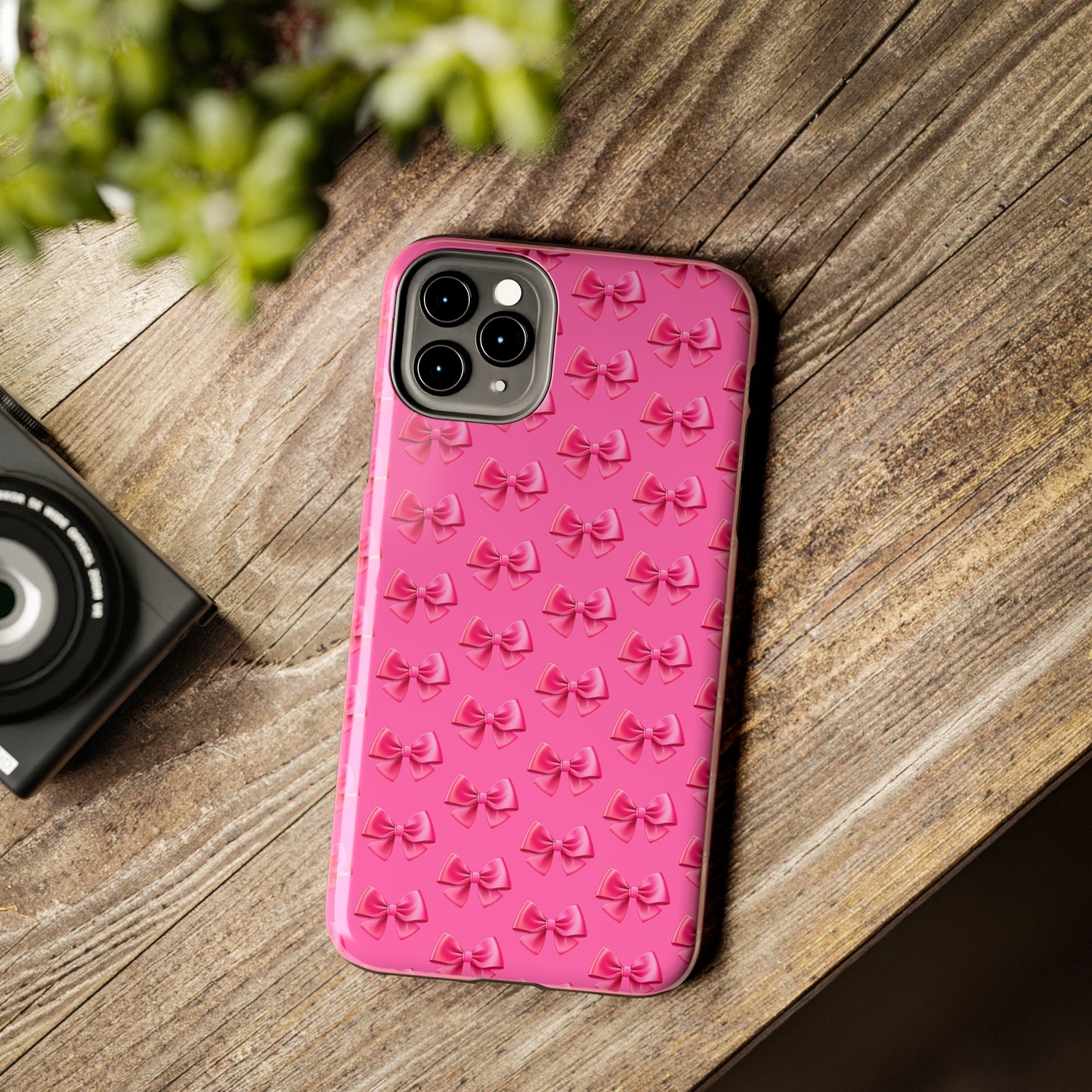 Barbie Pink Bows Themed Tough Phone Cases