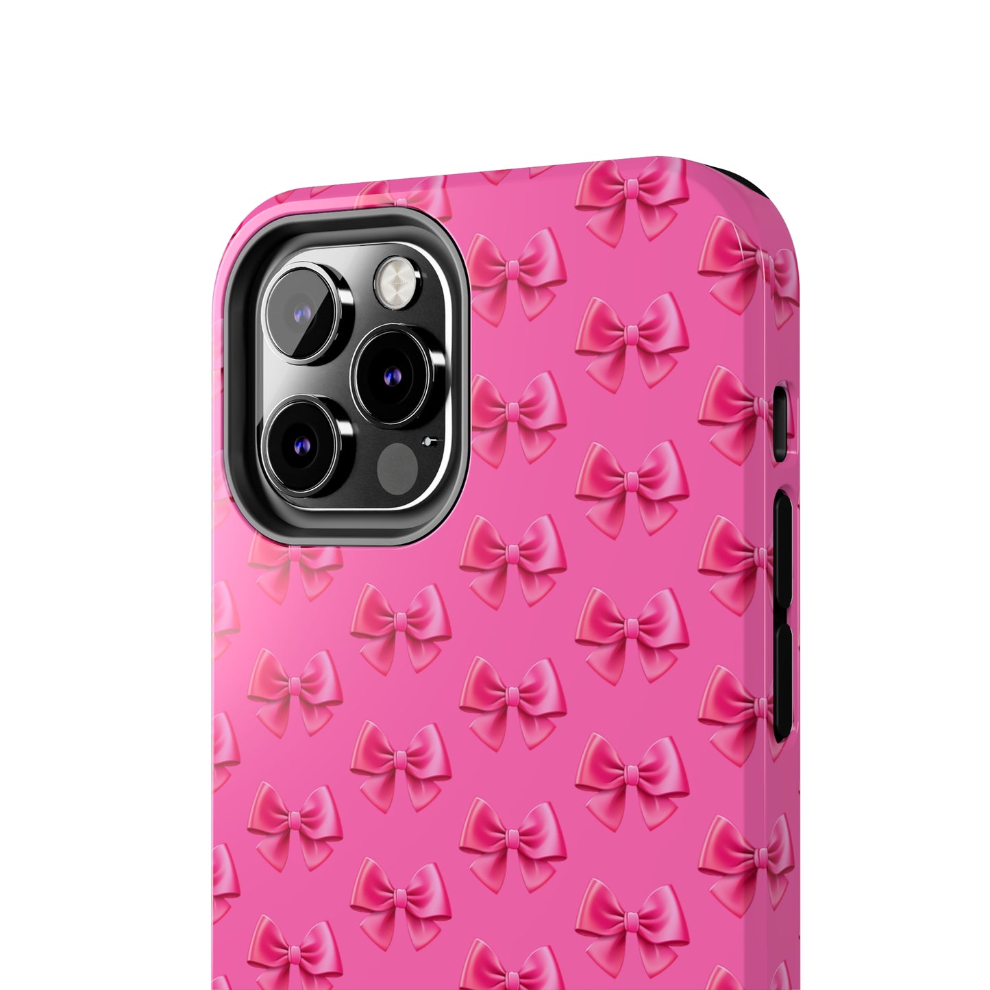 Barbie Pink Bows Themed Tough Phone Cases