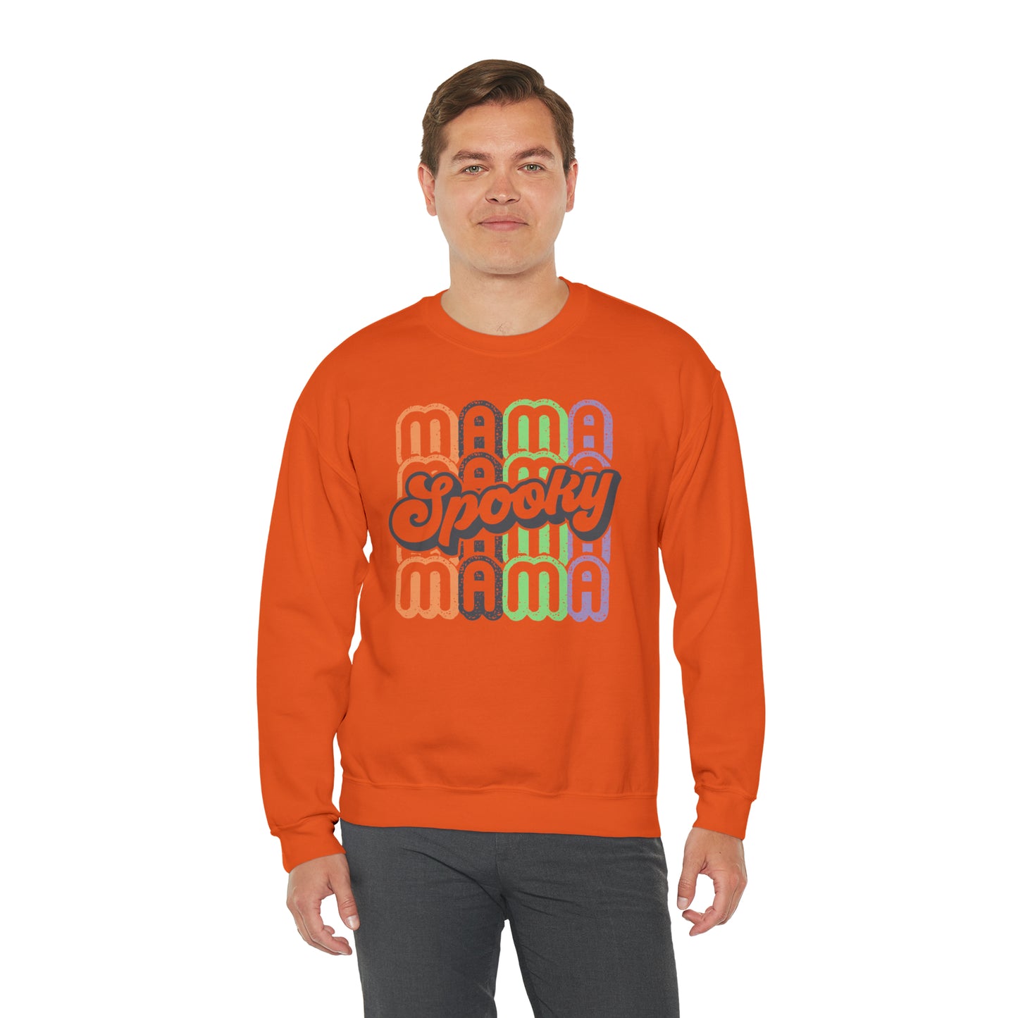 Spooky Mama Unisex Heavy Blend™ Crewneck Sweatshirt