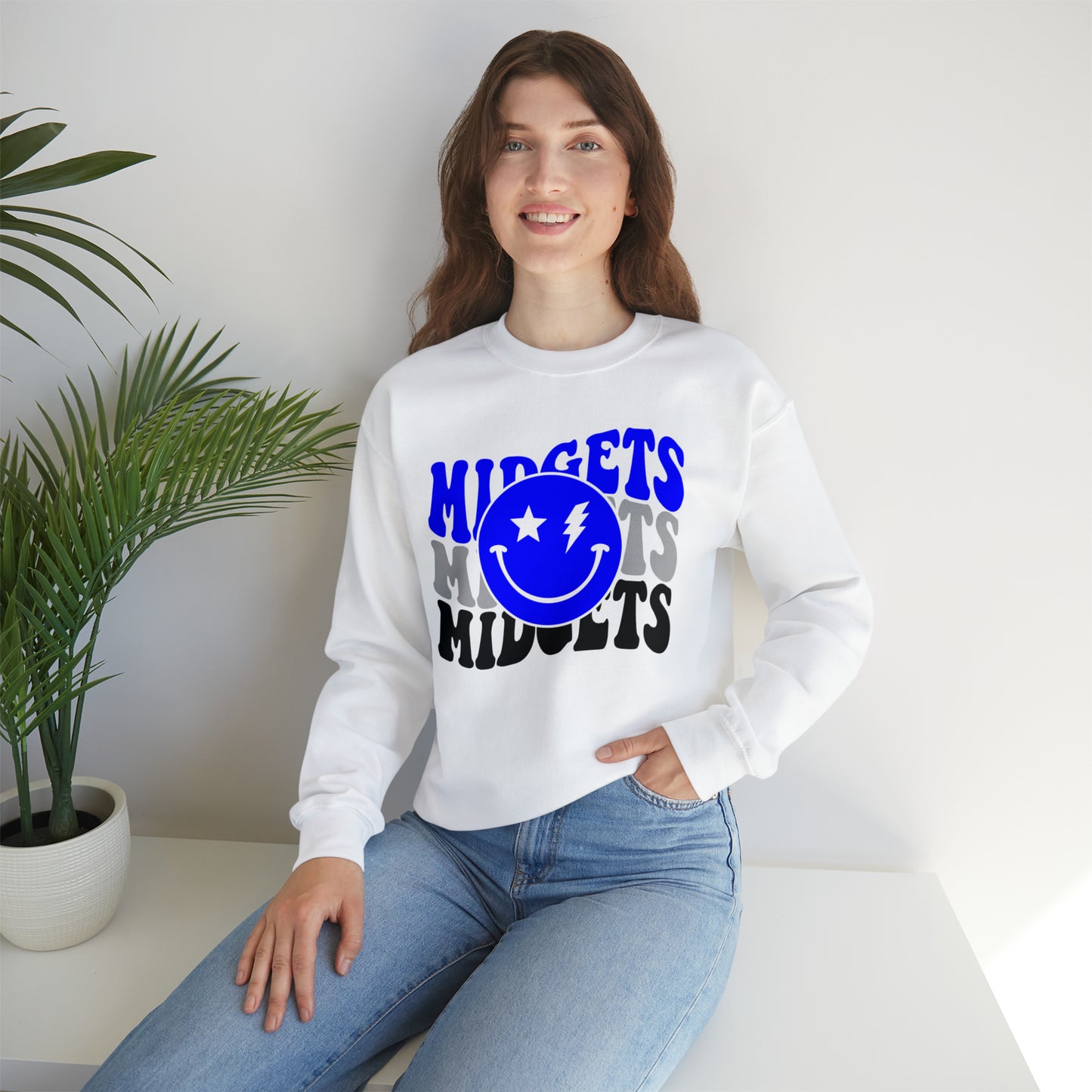 Midget Lightning Unisex Heavy Blend™ Crewneck Sweatshirt