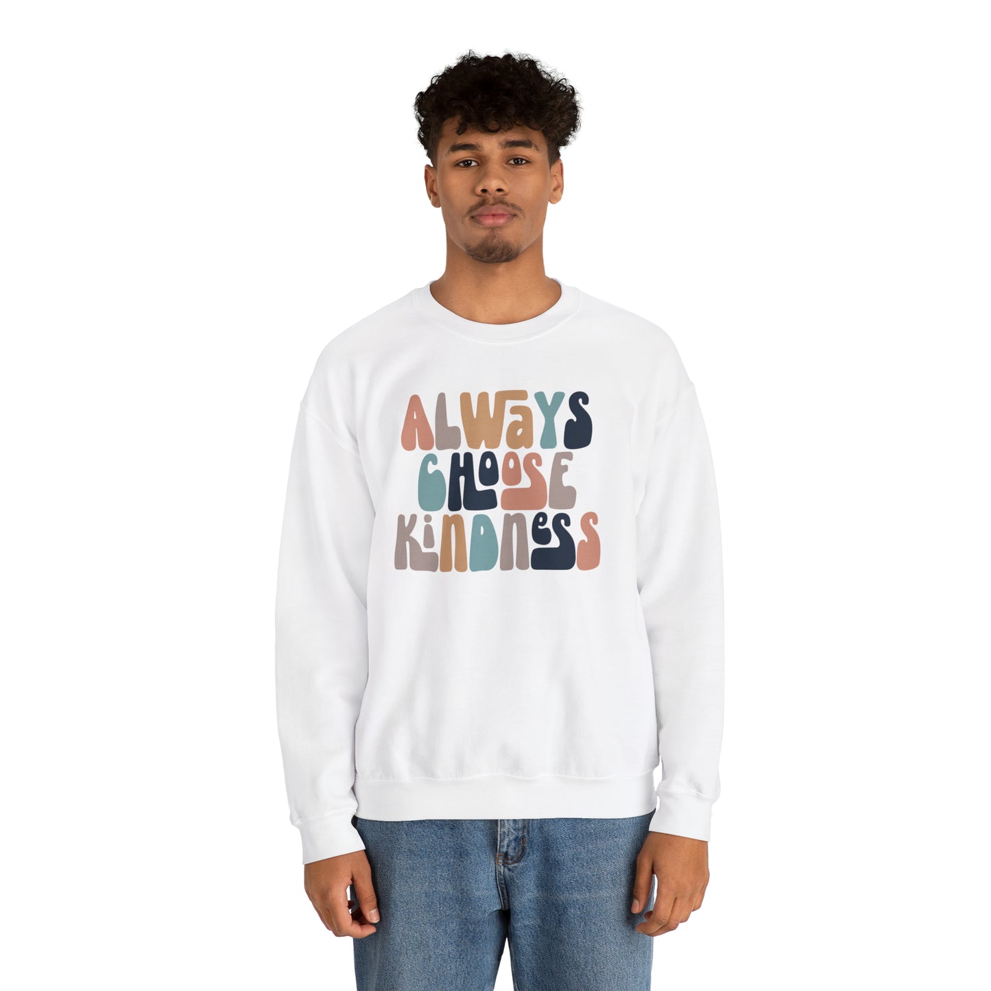 Always Choose Kindness Heavy Blend™ Crewneck Sweatshirt