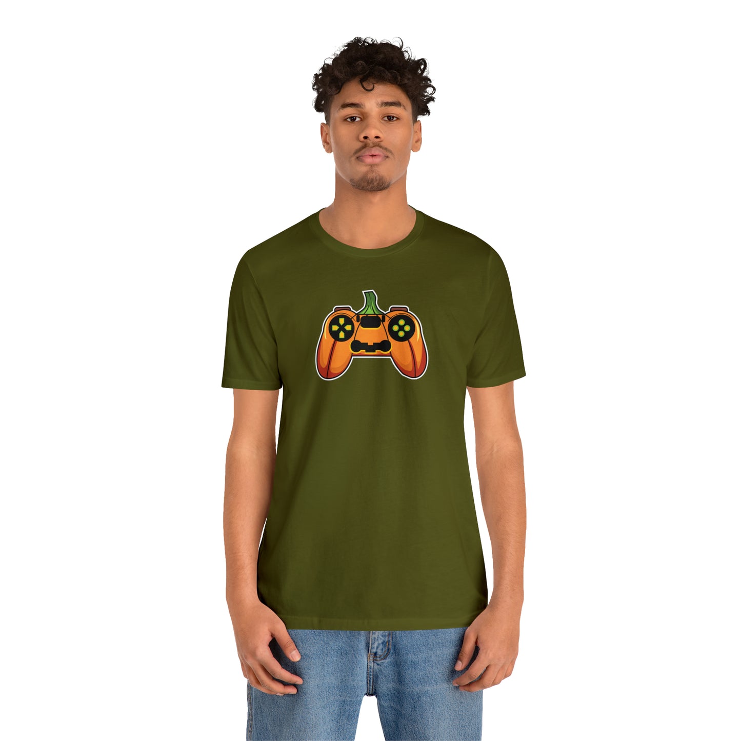 Halloween Pumpkin Gaming Jack-O-Lantern T-Shirt