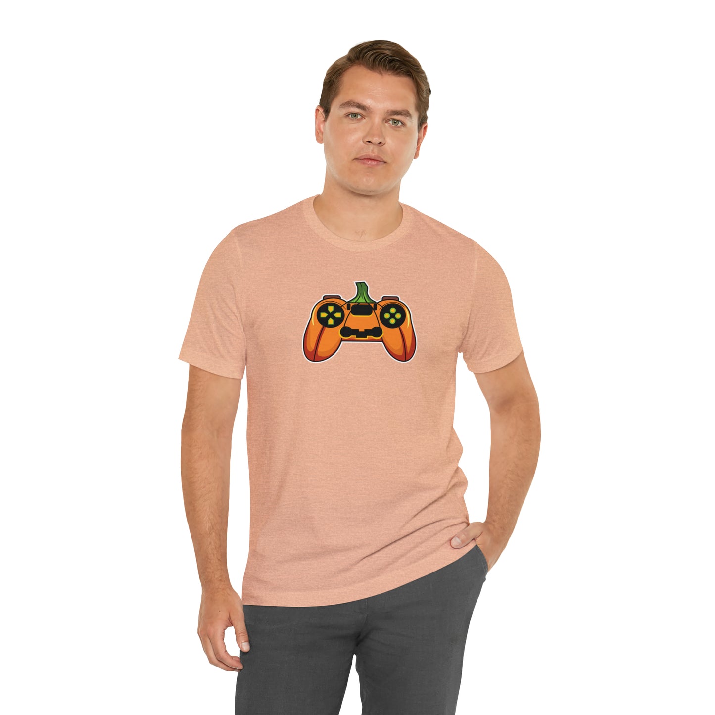 Halloween Pumpkin Gaming Jack-O-Lantern T-Shirt