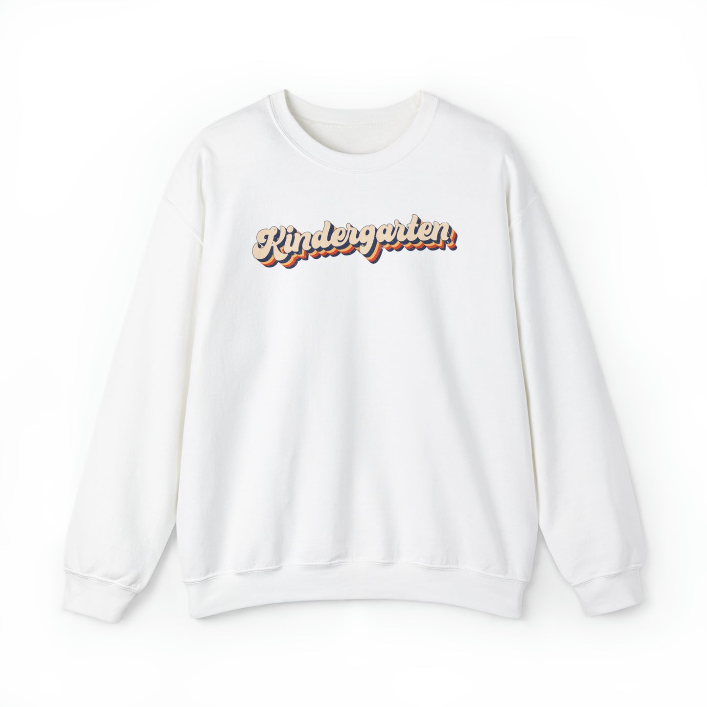 Retro Kindergarten Unisex Heavy Blend™ Crewneck Sweatshirt