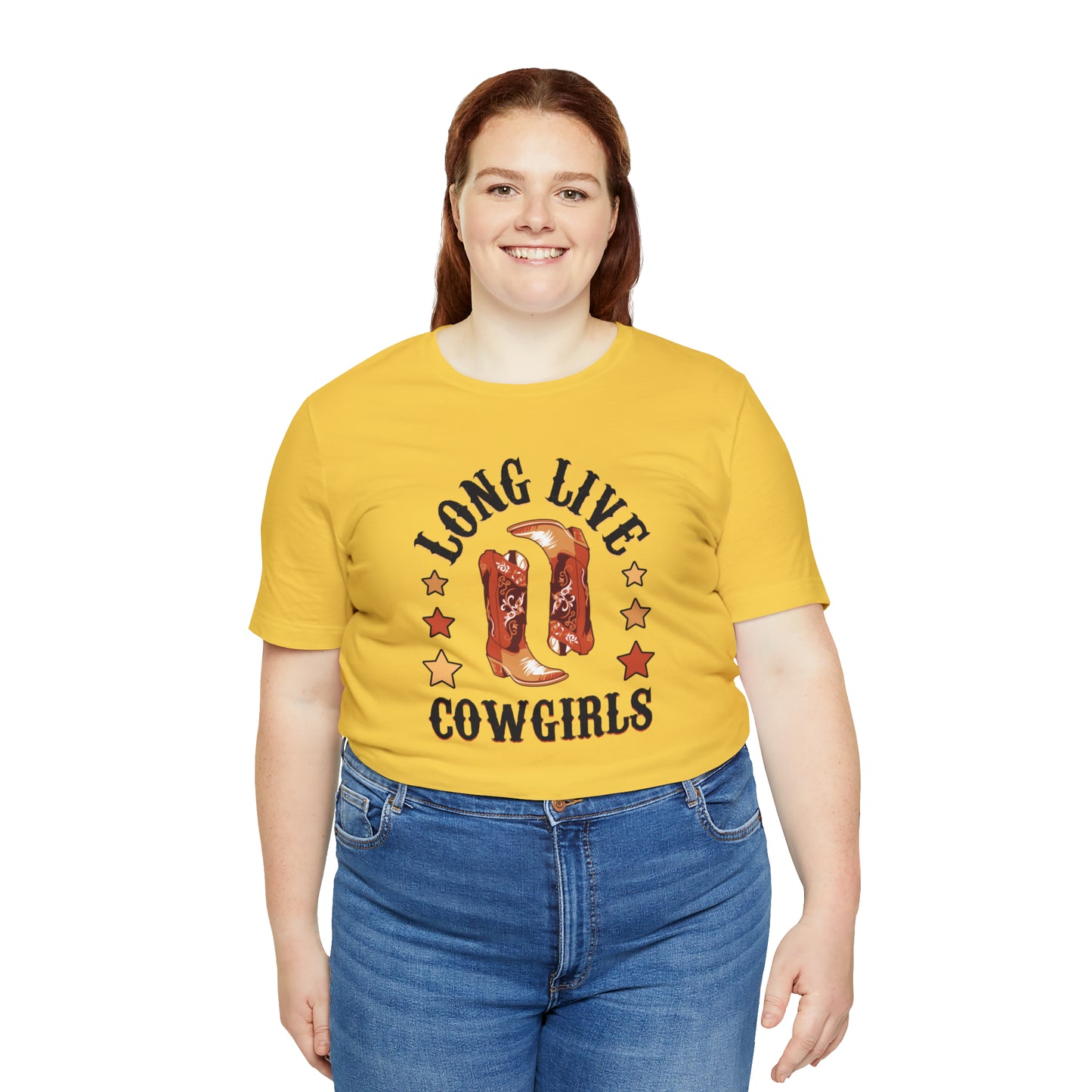 "Long Live Cowgirls" Unisex Jersey Short Sleeve Tee