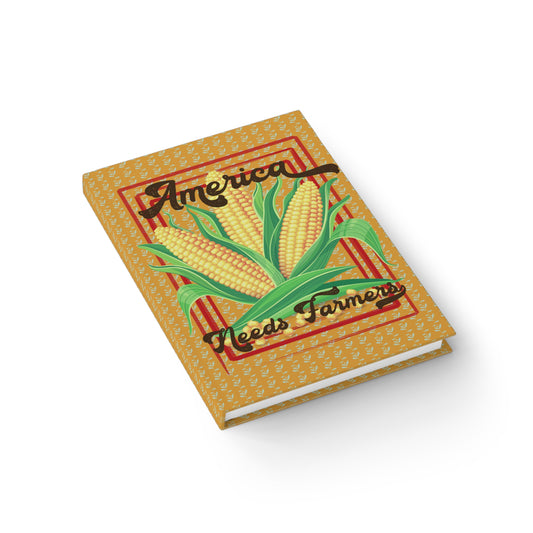 America Needs Farmers Agriculture Field Corn Journal - Blank