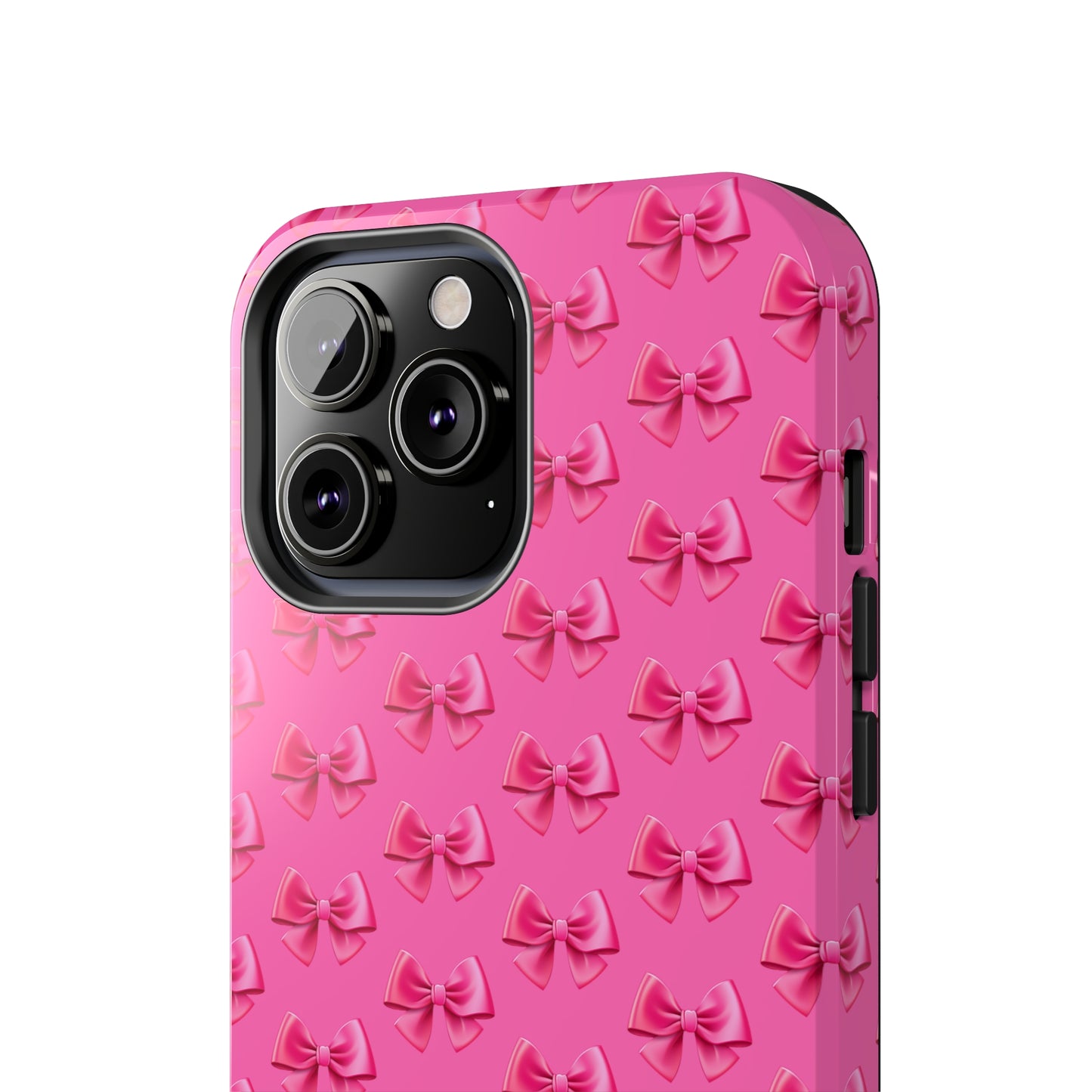 Barbie Pink Bows Themed Tough Phone Cases