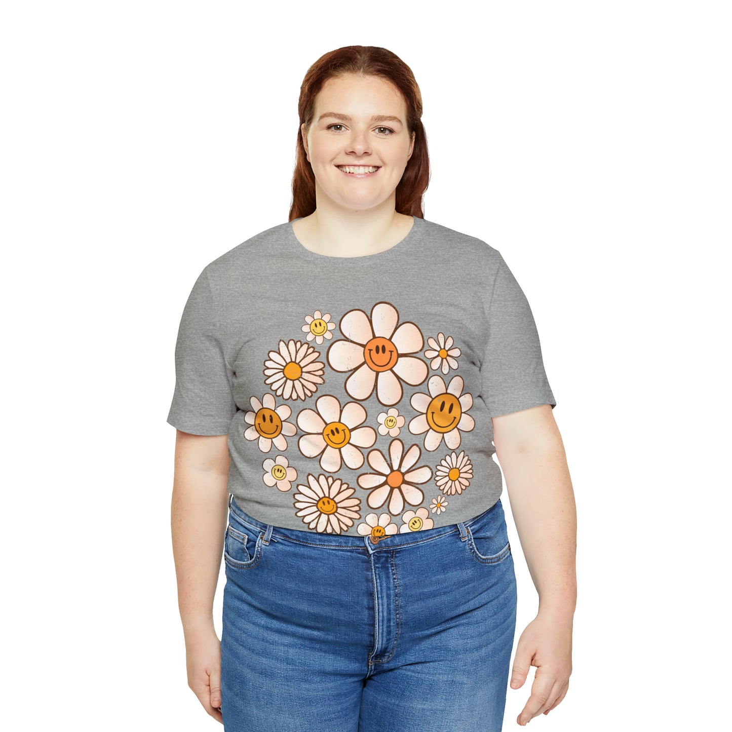 Distressed Smiling Daisies T-Shirt