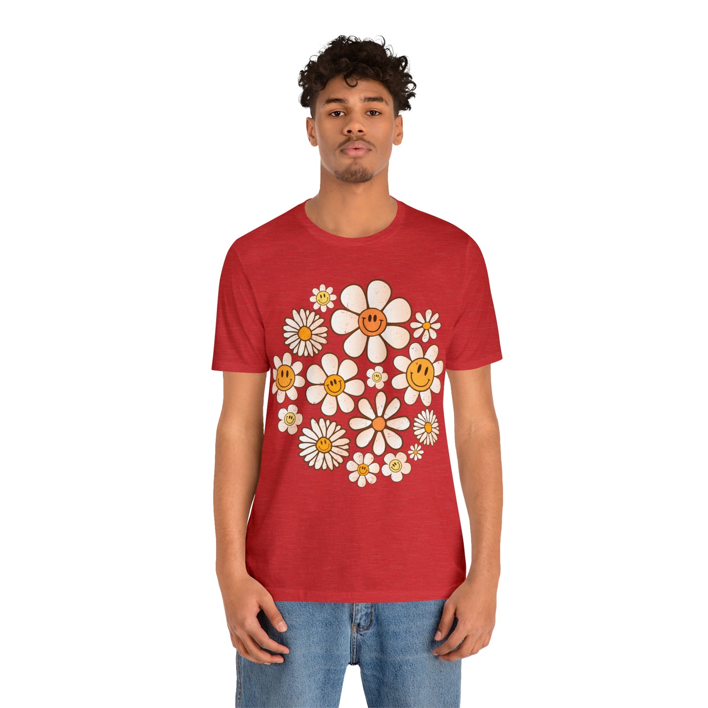 Distressed Smiling Daisies T-Shirt