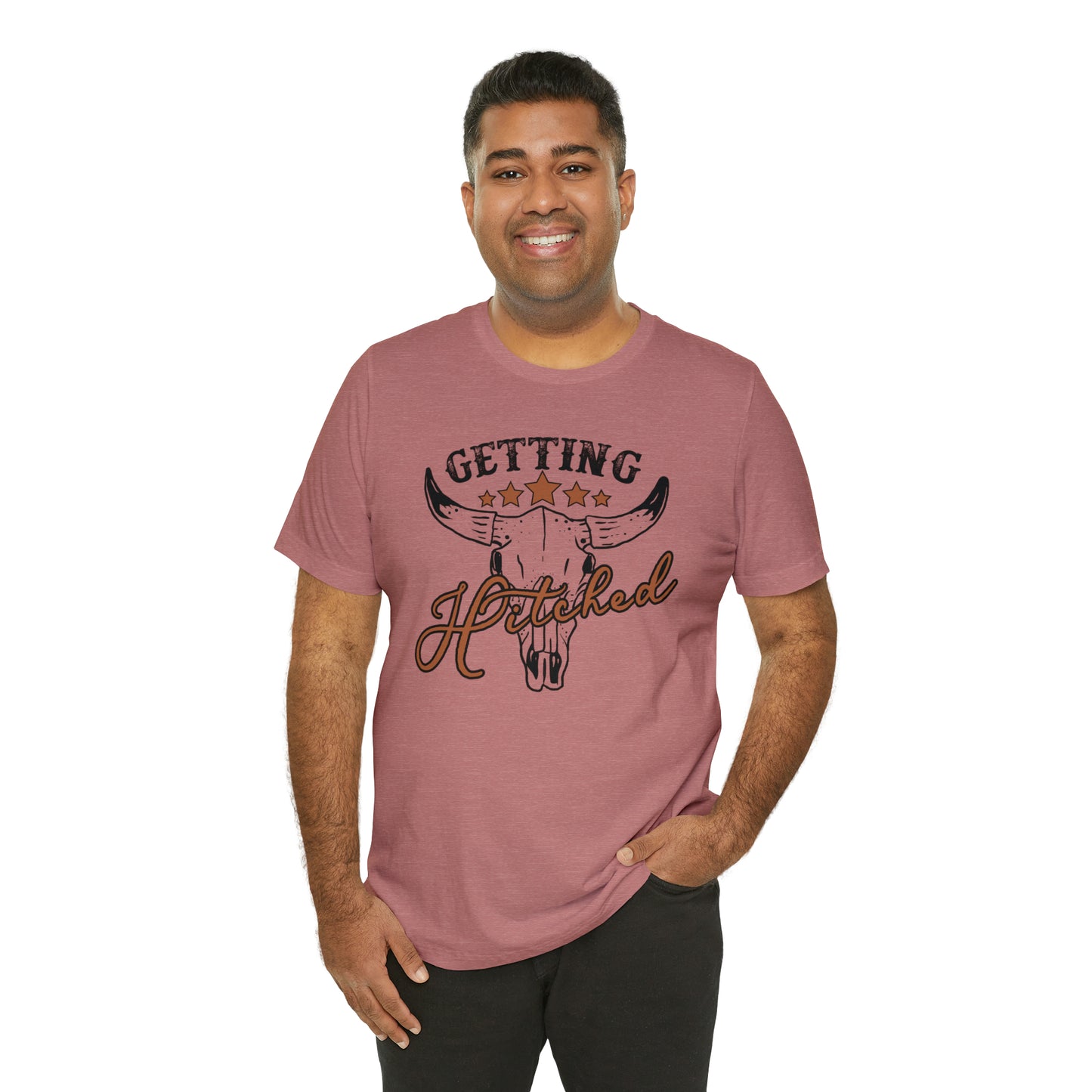 Vintage Getting Hitched Bride T-Shirt