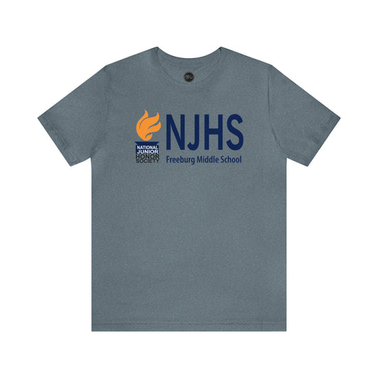 Freeburg Middle School Golden Torch NJHS Bella Jersey Short Sleeve Tee (Unisex)