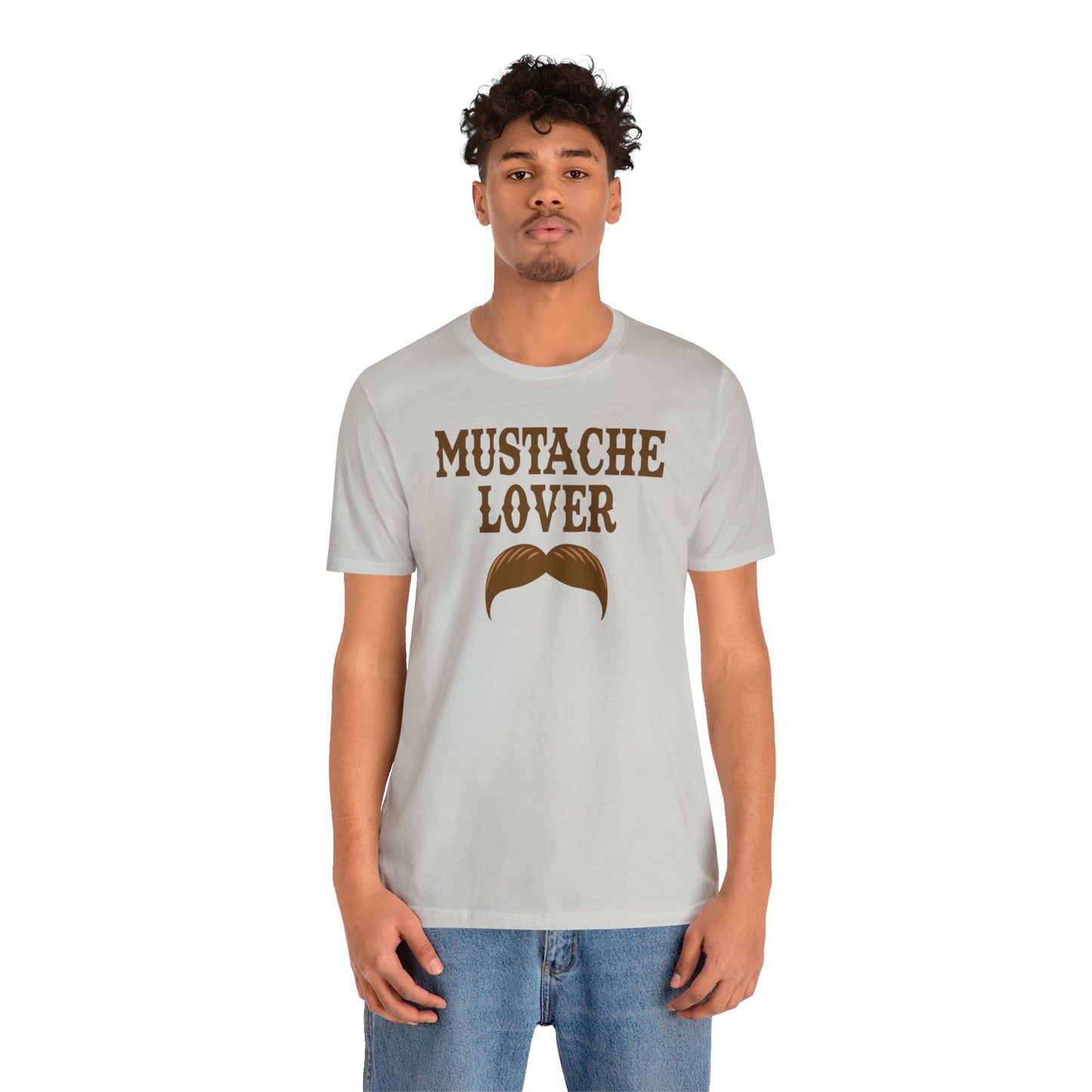 Mustache Lover Bella Jersey Short Sleeve Tee (Unisex)