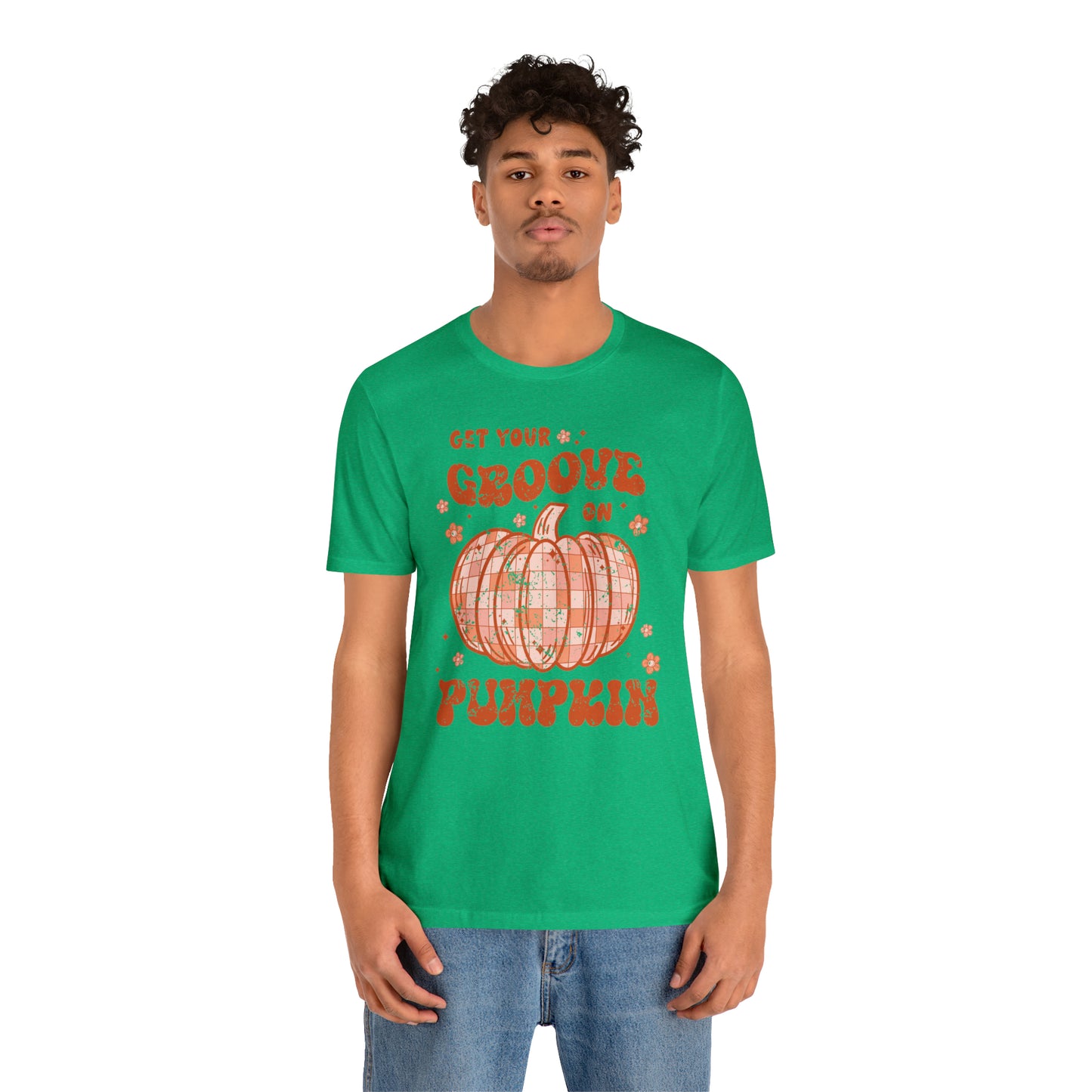 Halloween/ Fall Get Your Groove On Pumpkin  T-Shirt