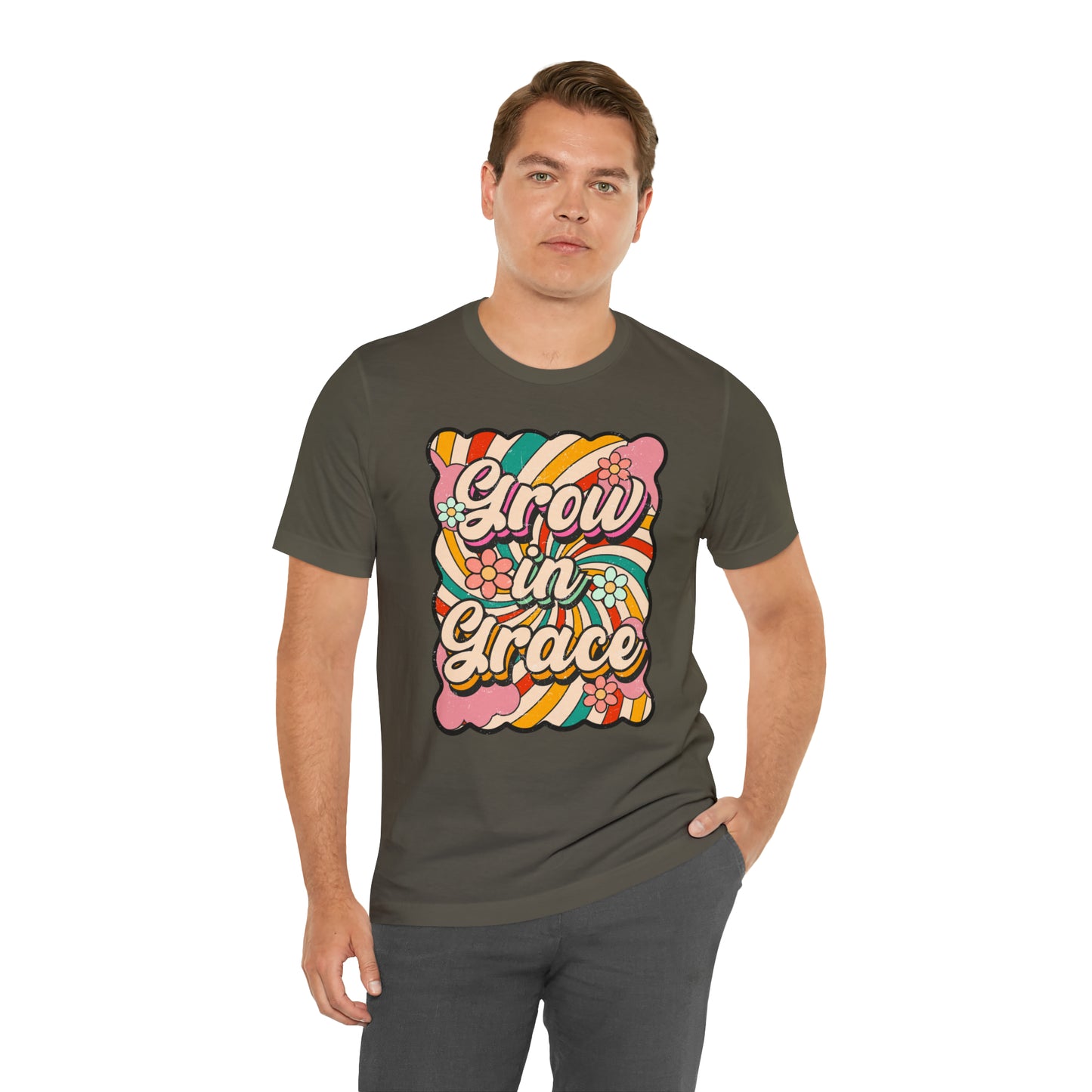 Grow in Grace Christian T-Shirt