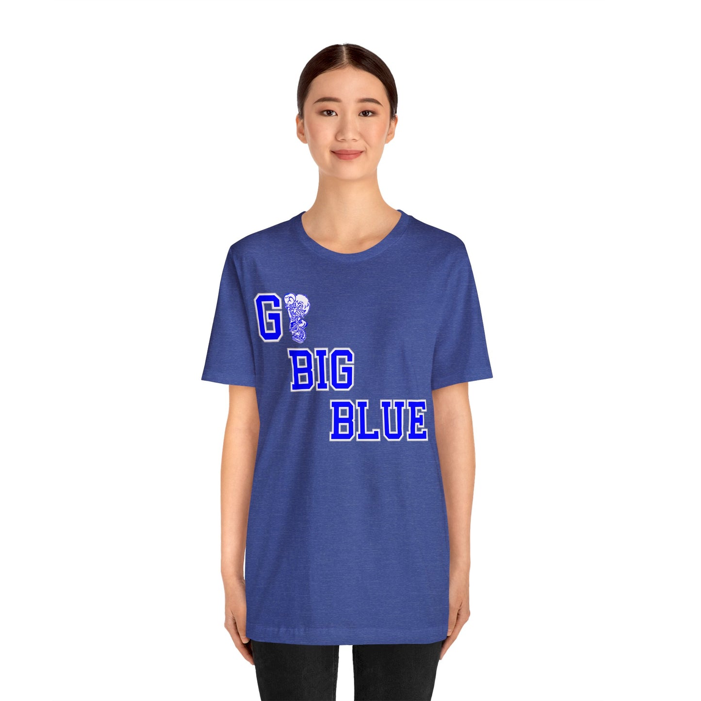 Go Big Blue Freeburg Midgets Bella Jersey Short Sleeve Tee (Unisex)