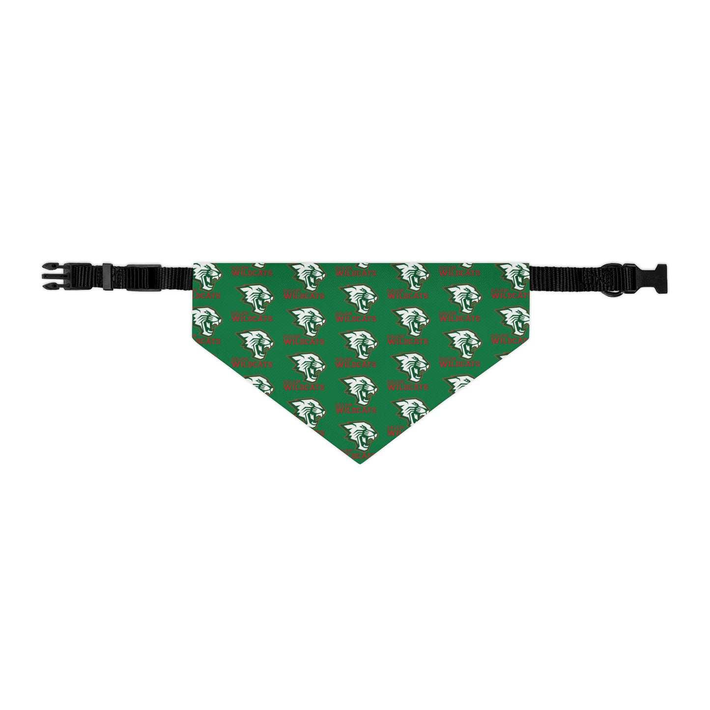 Salem Wildcats Pattern Pet Bandana Collar