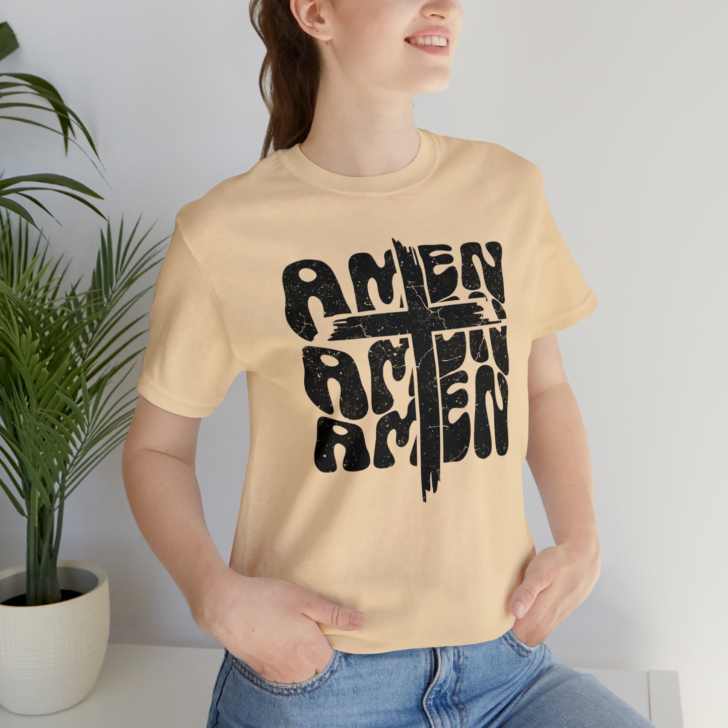 Amen Amen Amen with Cross T-Shirt