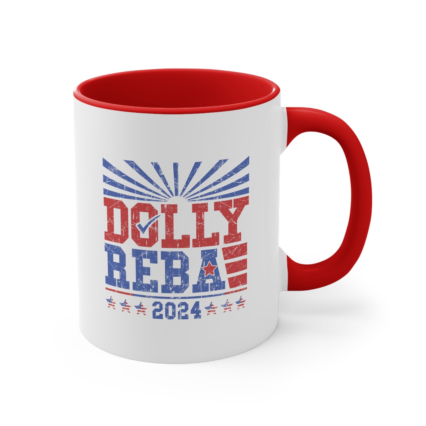 Dolly and Reba for President 2024 Coffee Mug, 11oz