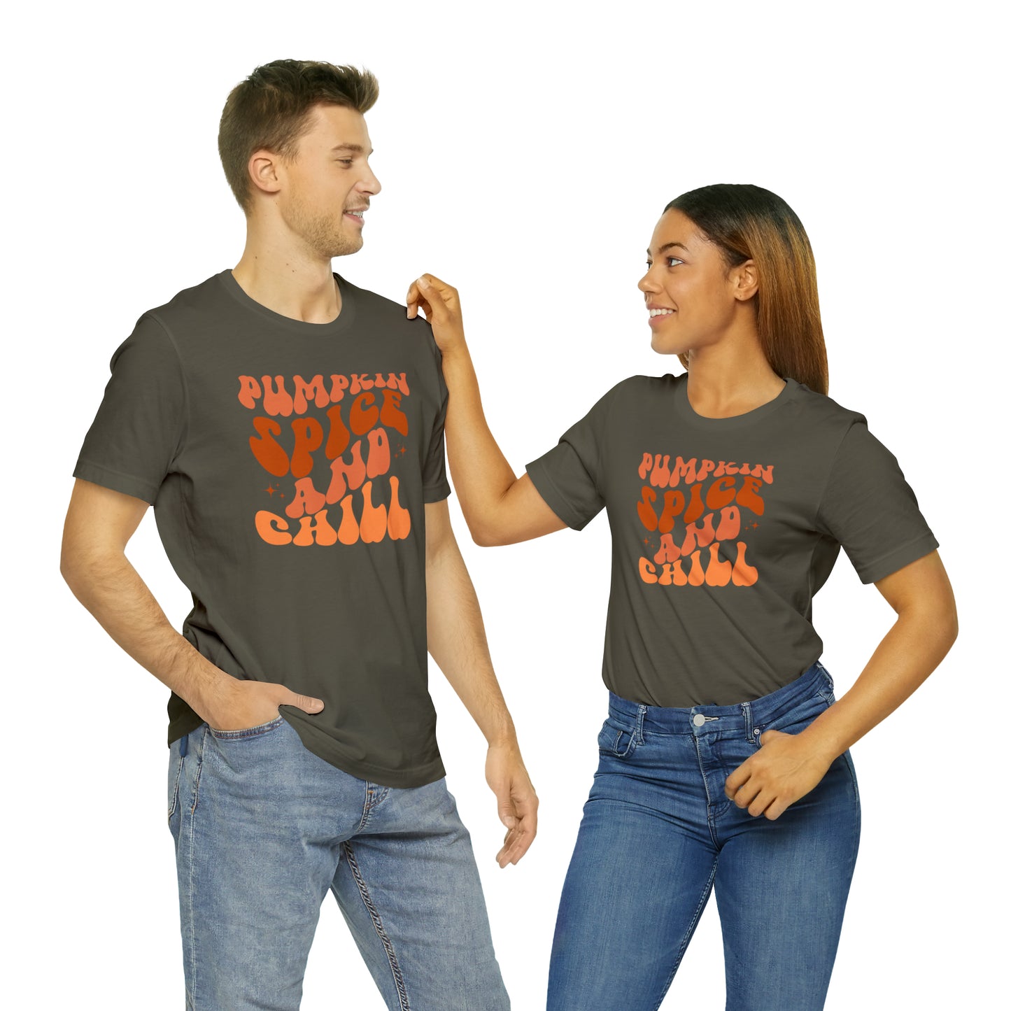 Pumpkin Spice and Chill Teacher T-Shirt