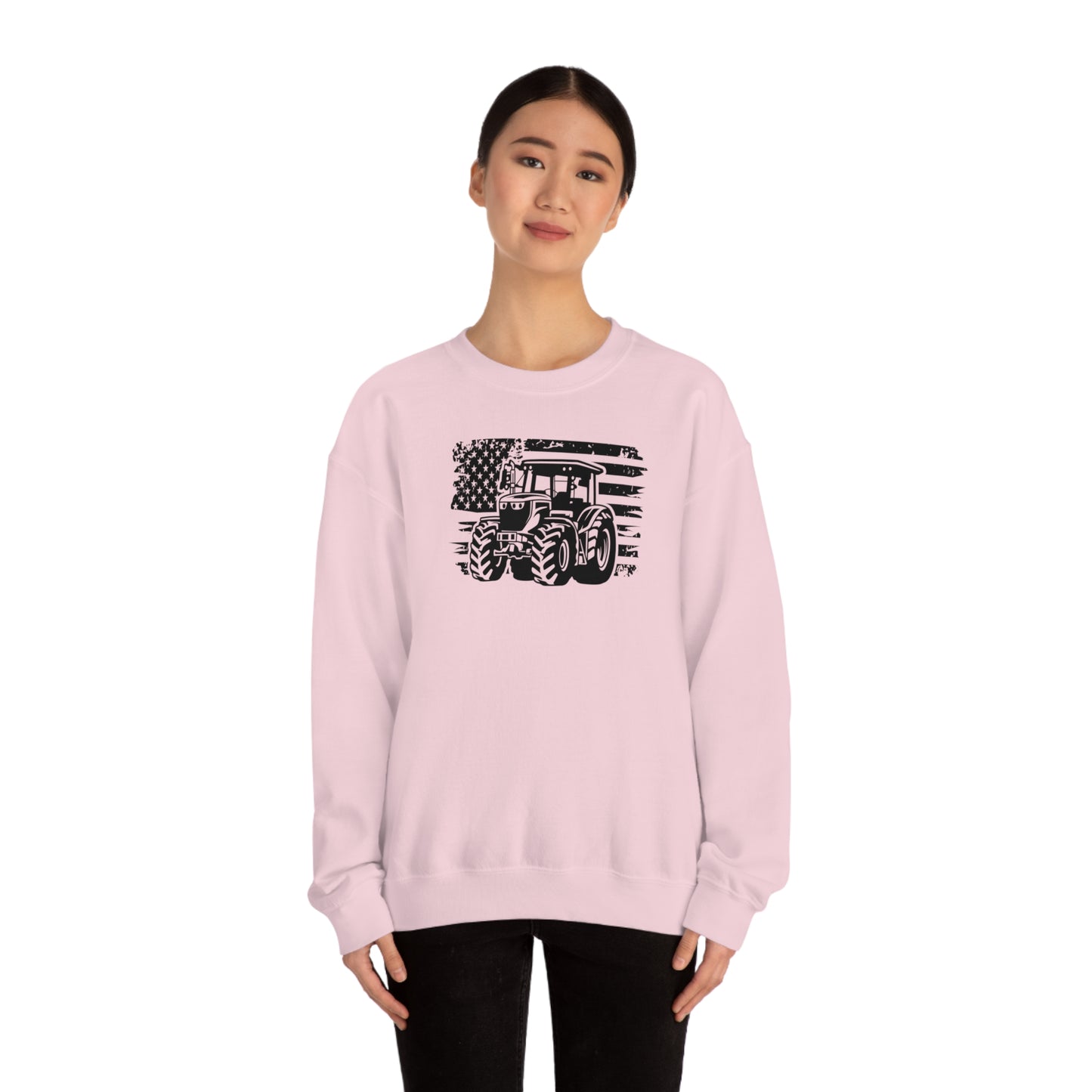 "American Tractor" - Unisex Heavy Blend™ Crewneck Sweatshirt