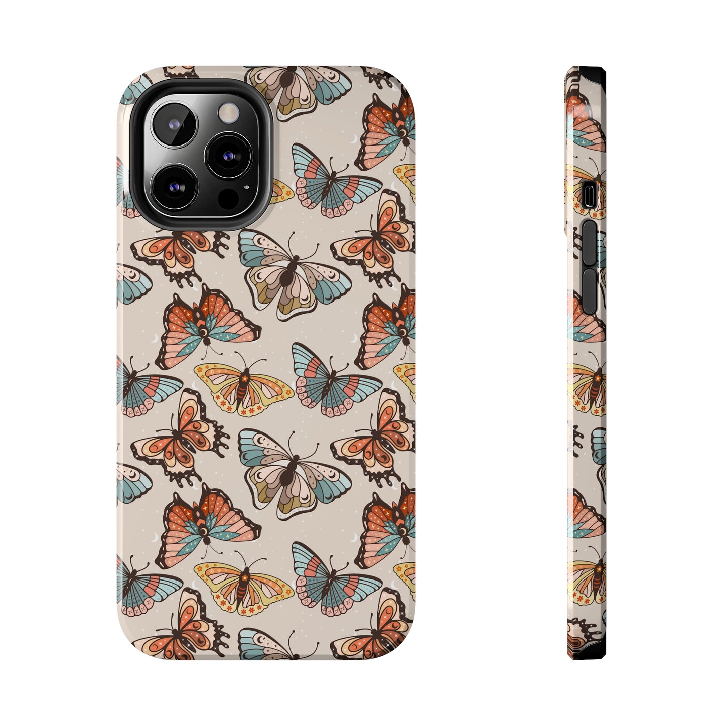 Butterfly Brown Tough Phone Cases