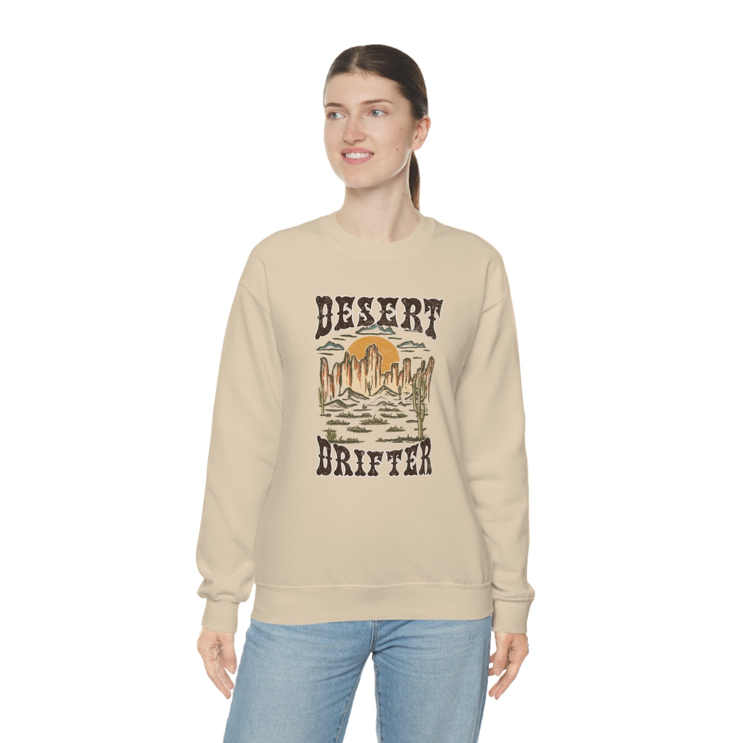 "Desert Drifter" - Unisex Heavy Blend™ Crewneck Sweatshirt