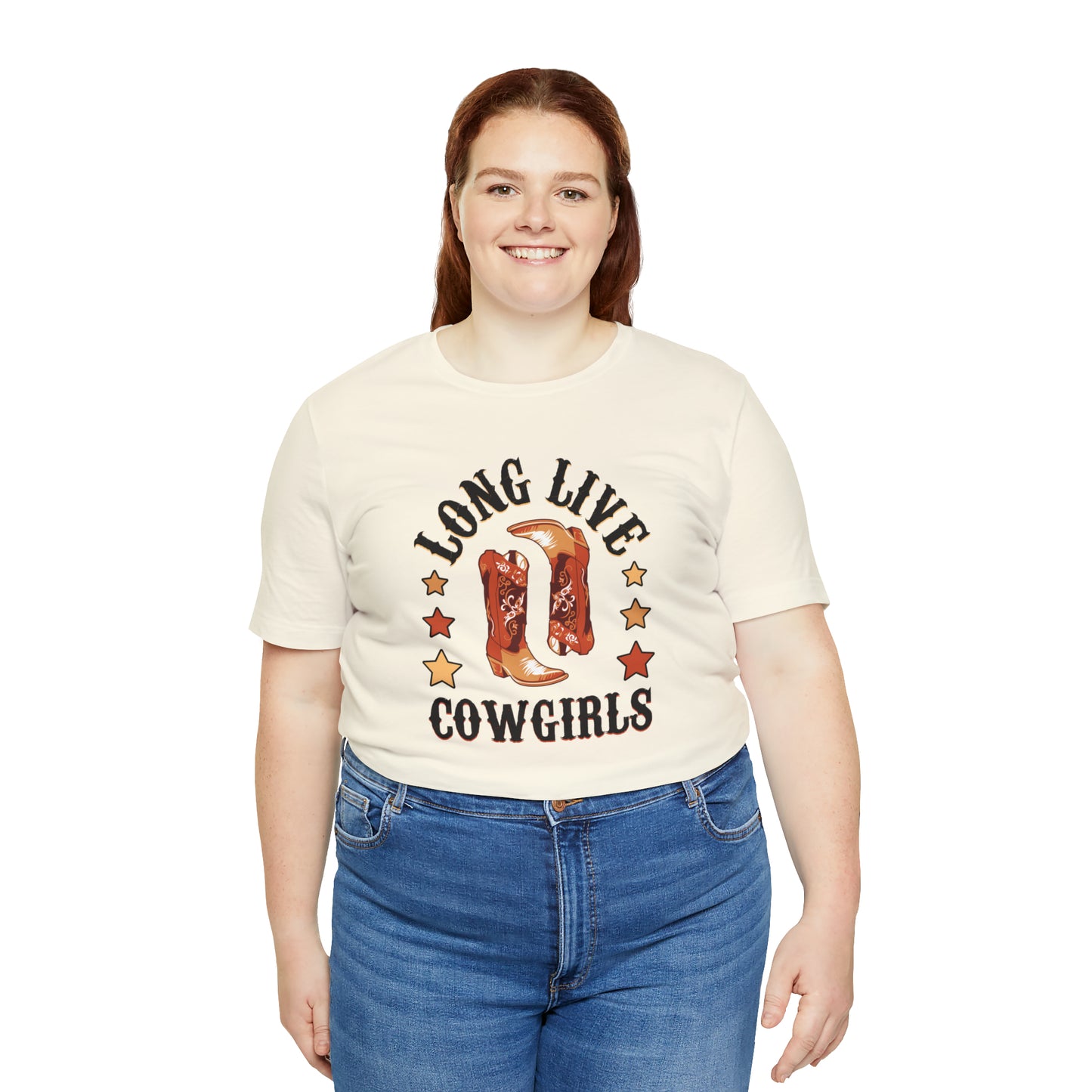 "Long Live Cowgirls" Unisex Jersey Short Sleeve Tee