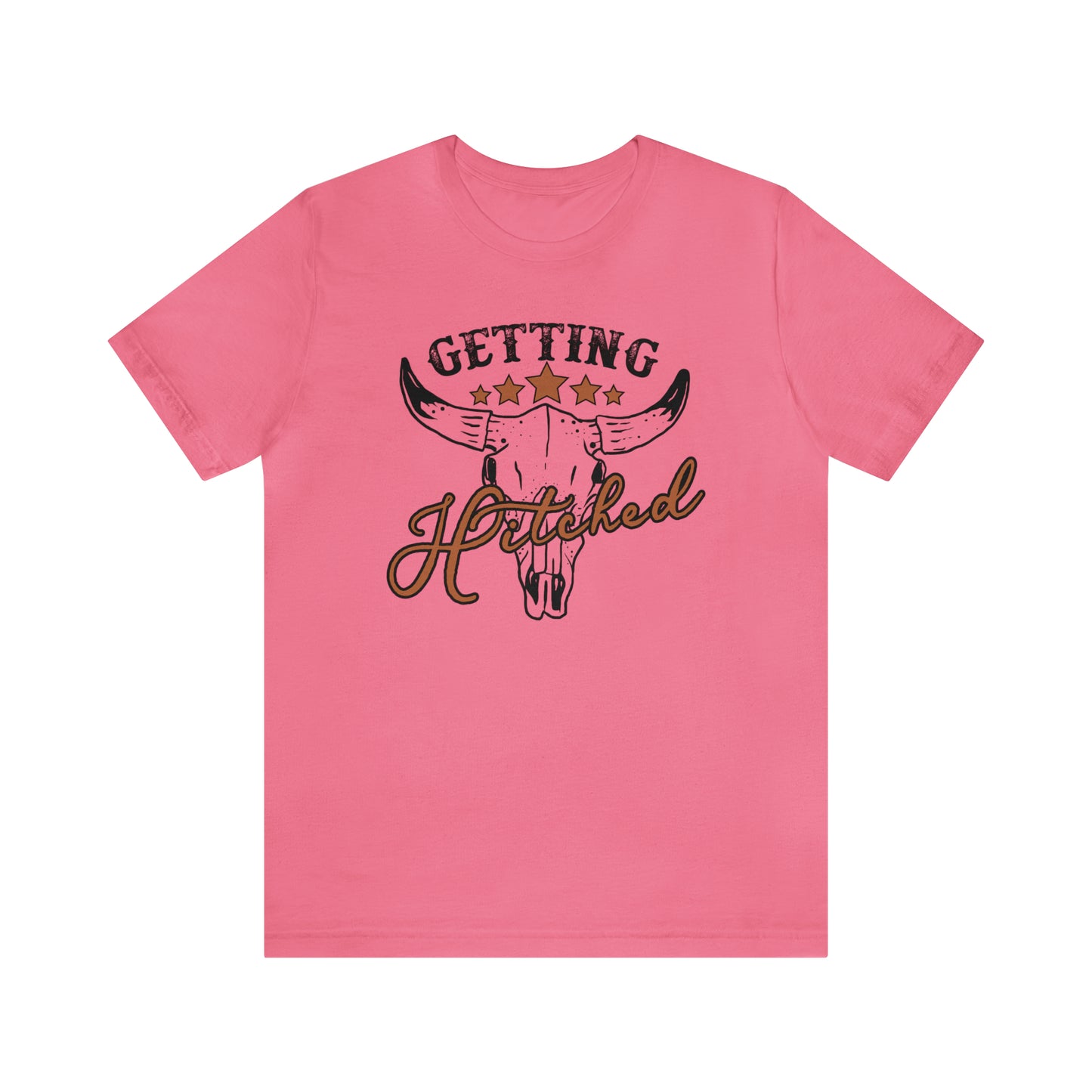 Vintage Getting Hitched Bride T-Shirt