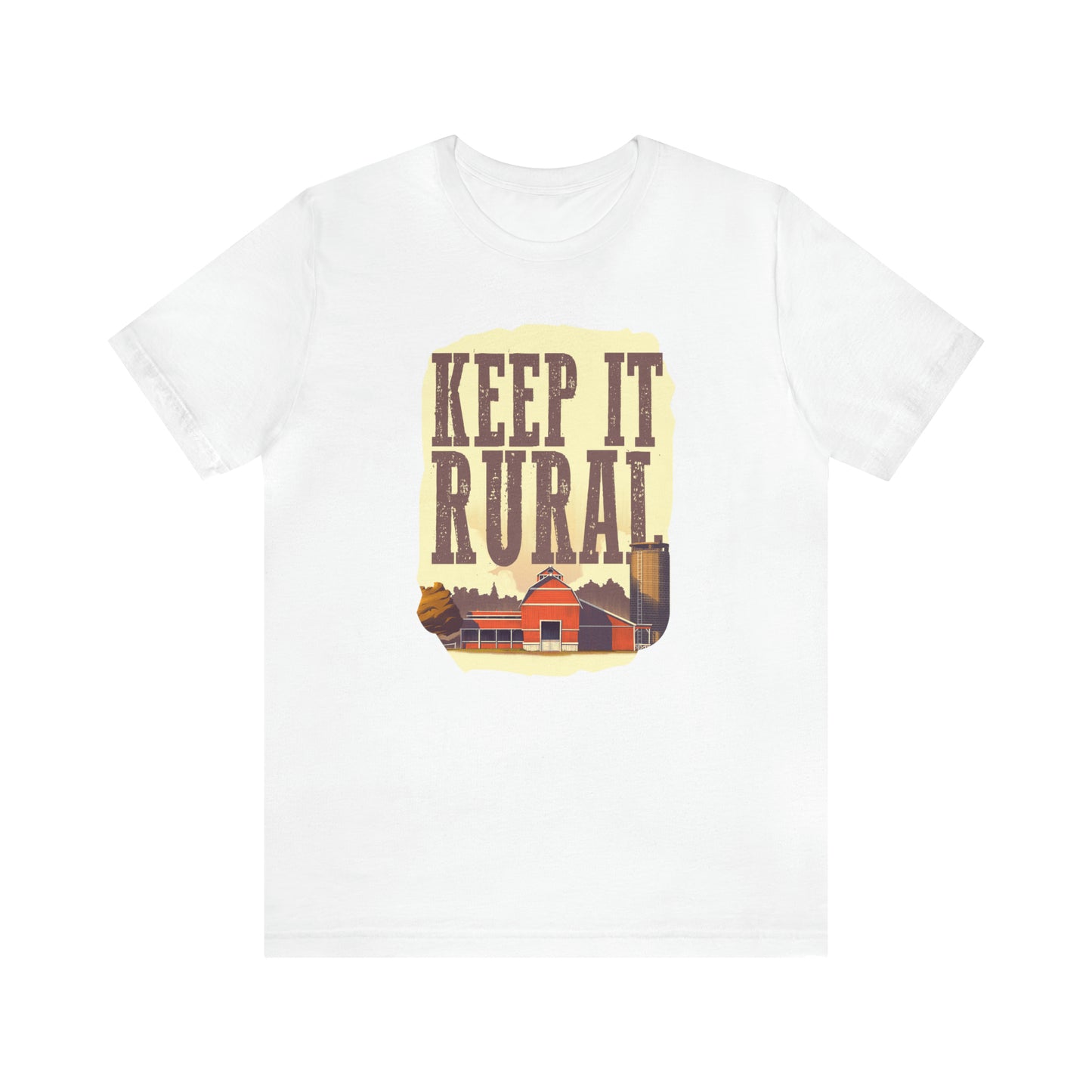 "Keep It Rural" Unisex Jersey Short Sleeve Tee