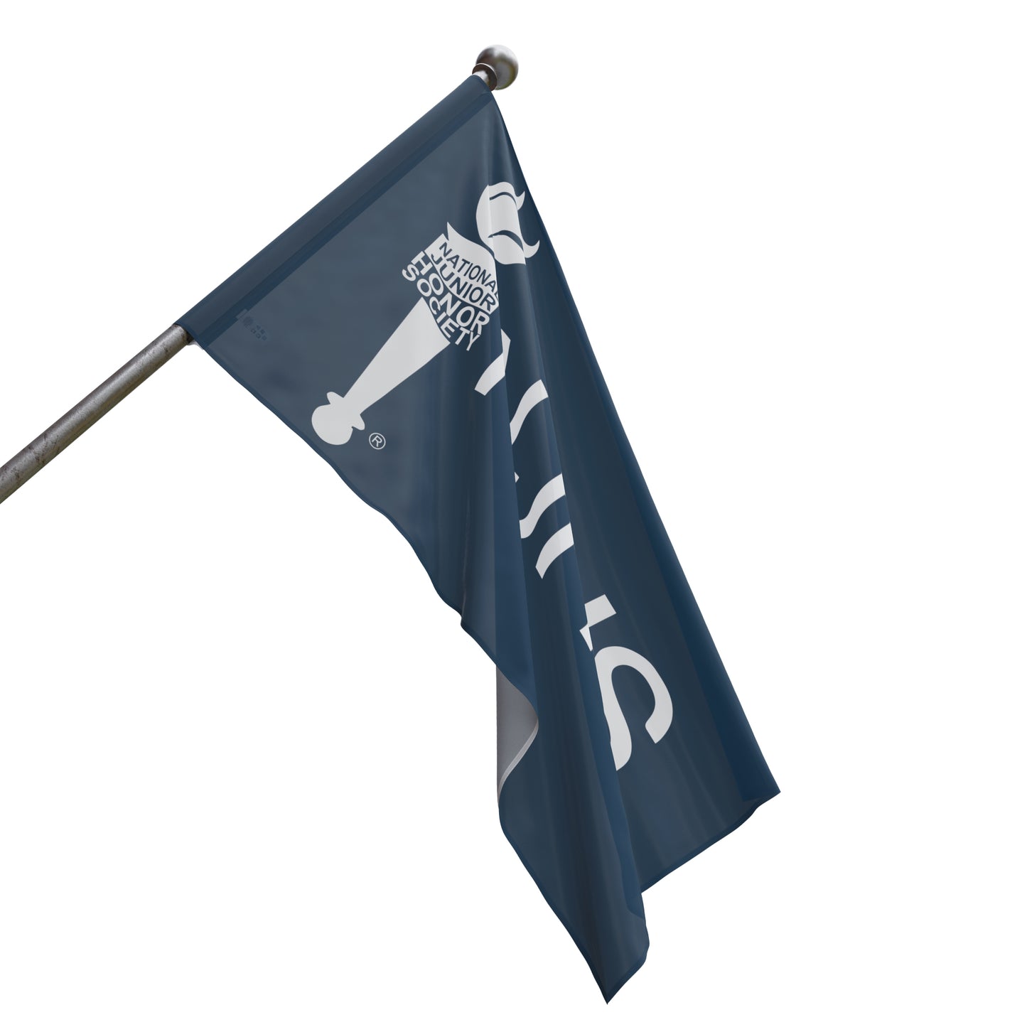 NJHS National Junior Honor Society Flag - Slate Blue