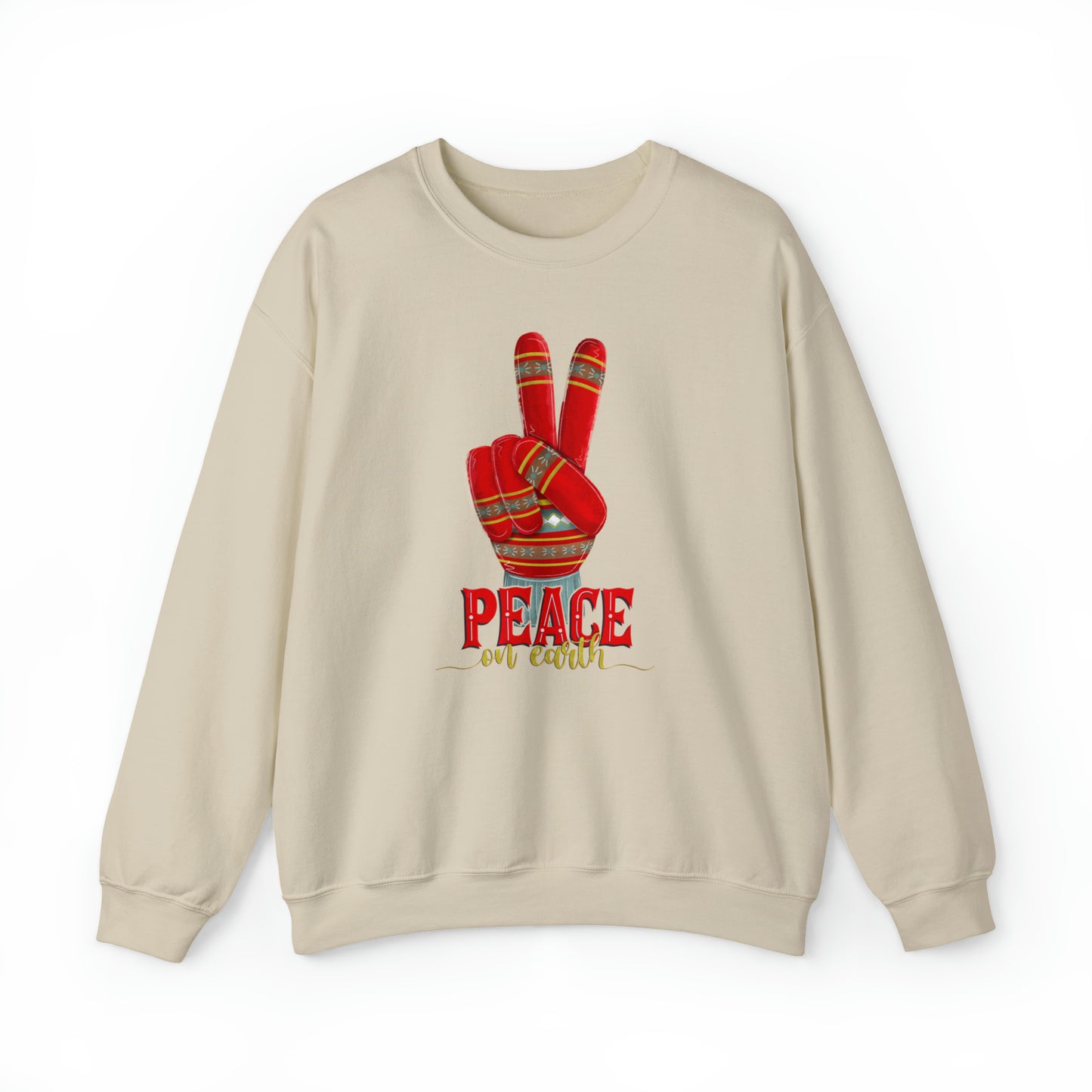 Peace on Earth Heavyweight Crewneck Sweatshirt