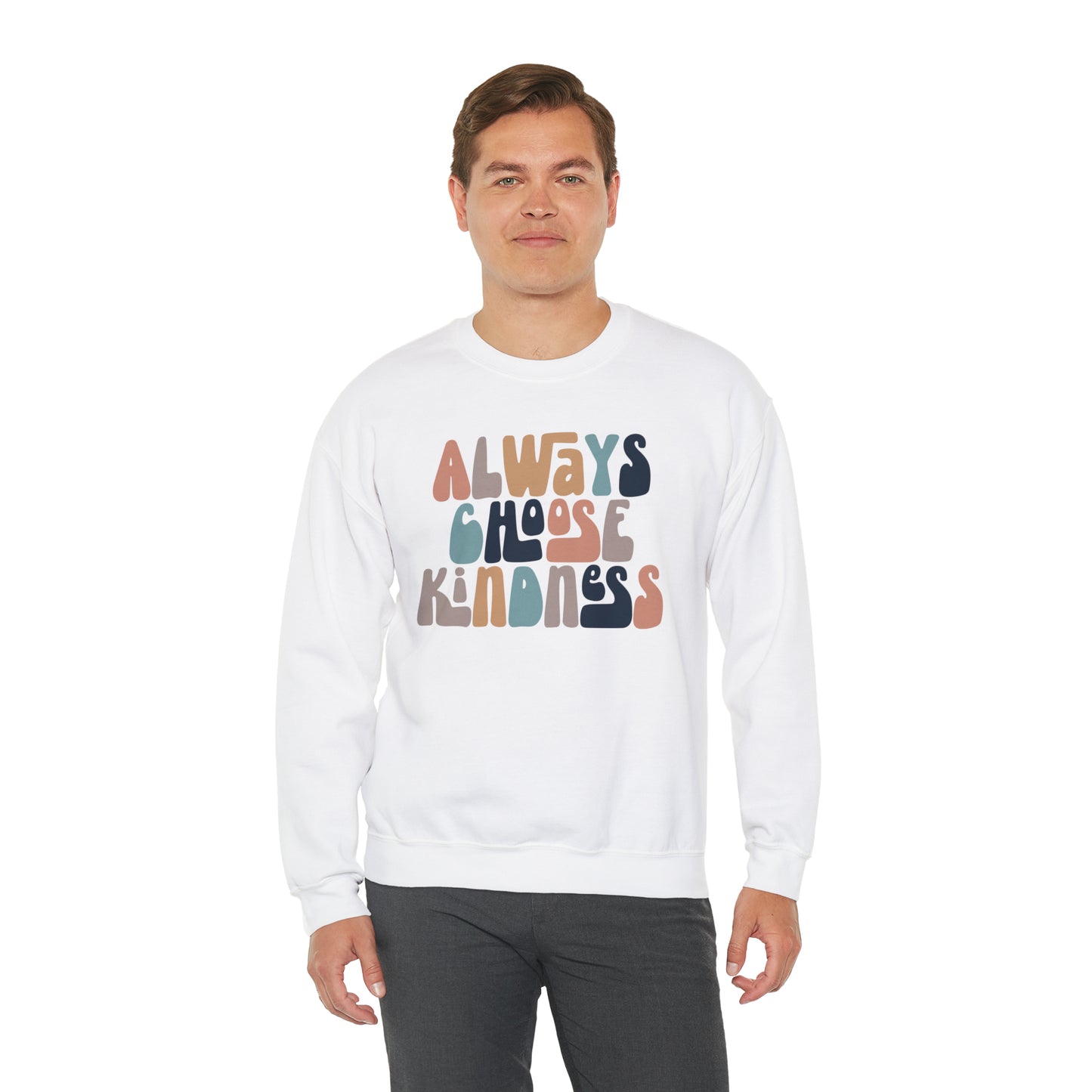 Always Choose Kindness Heavy Blend™ Crewneck Sweatshirt