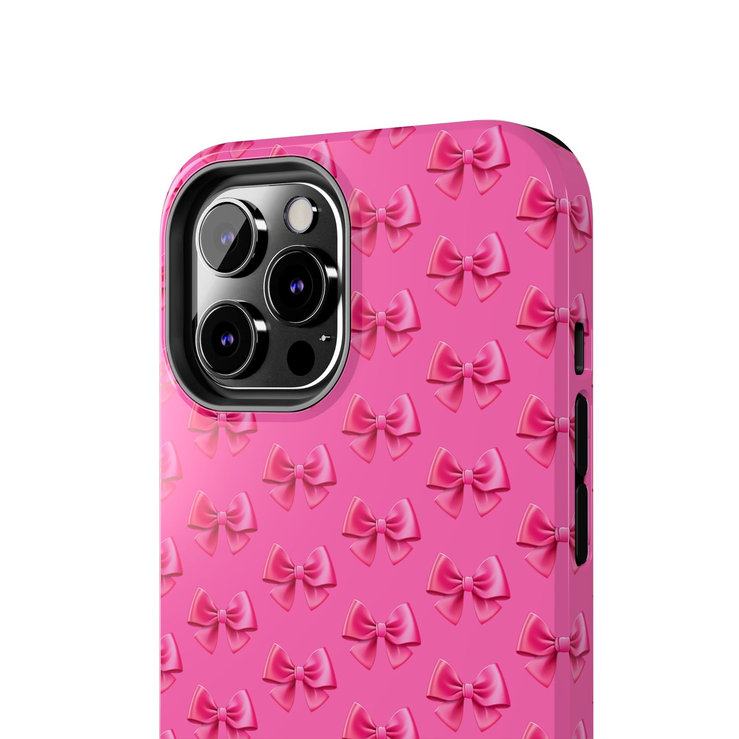 Barbie Pink Bows Themed Tough Phone Cases