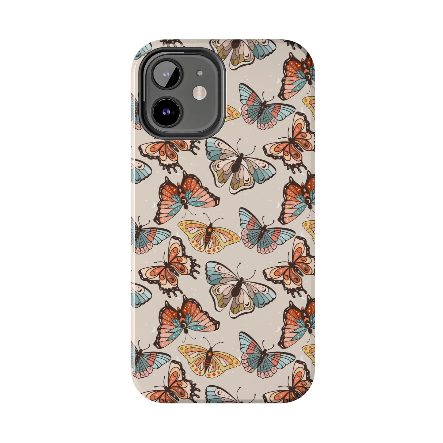 Butterfly Brown Tough Phone Cases