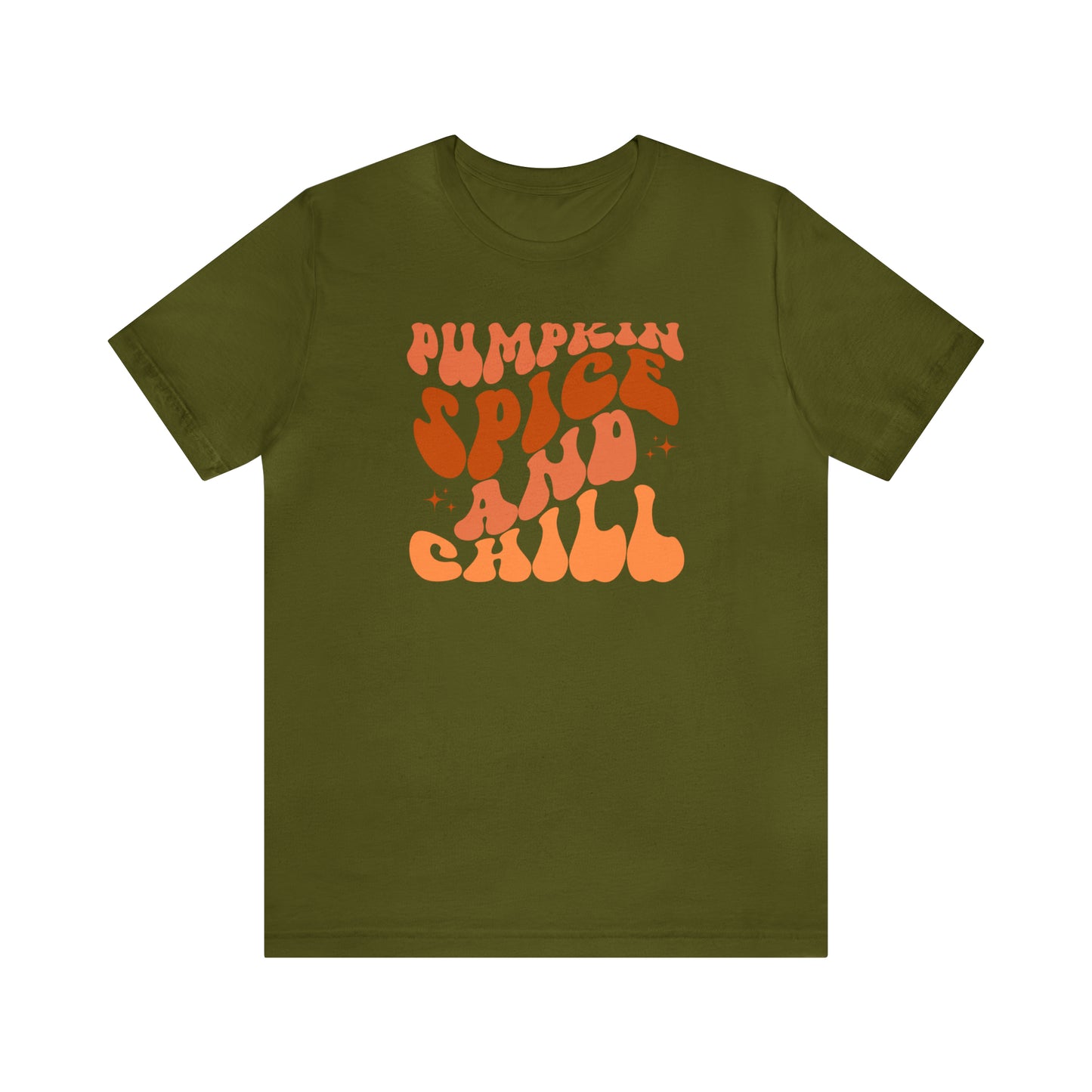 Pumpkin Spice and Chill Teacher T-Shirt