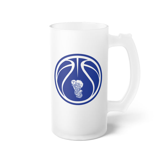 FCHS Freeburg Midgets Basketball Frosted Glass Beer Mug