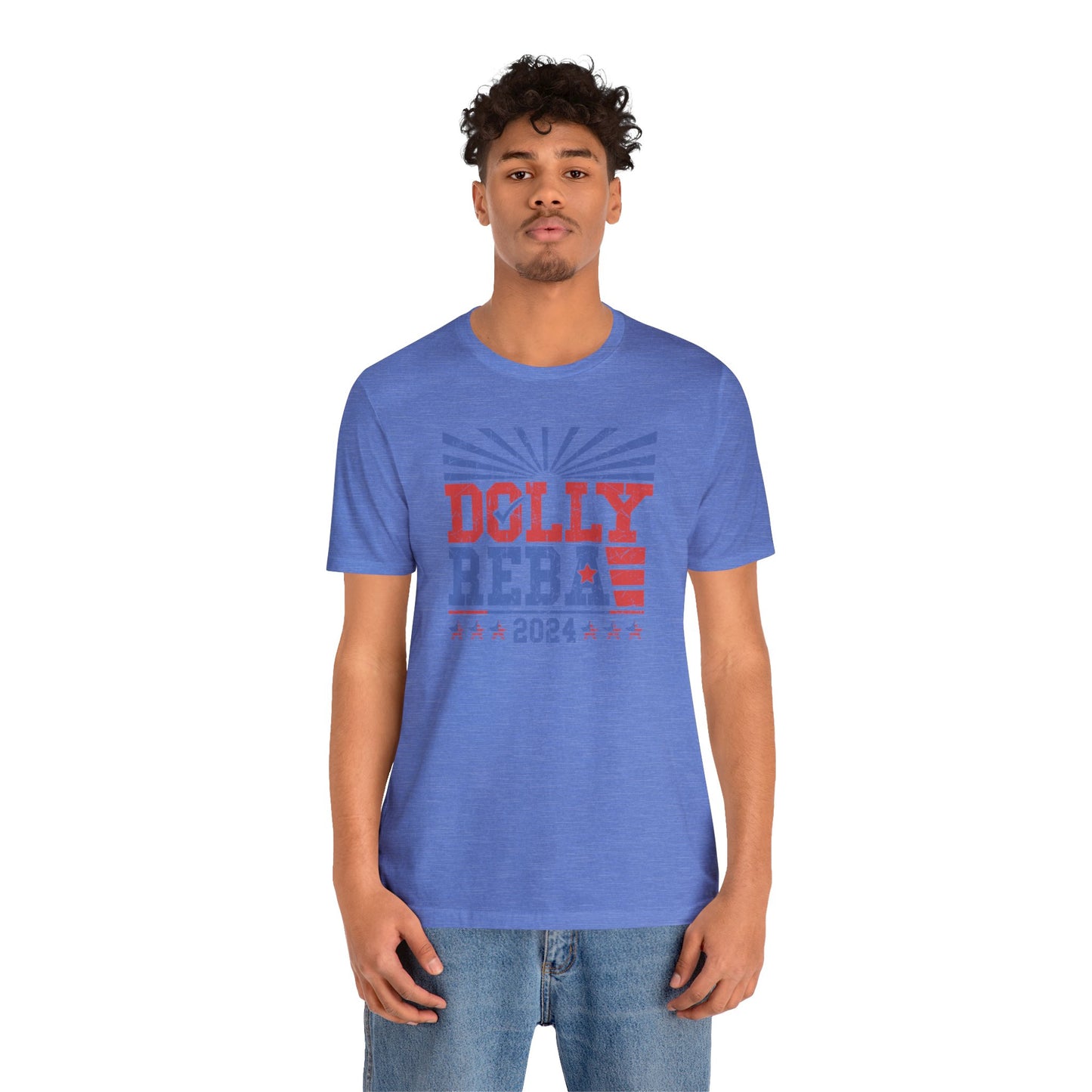 Dolly Reba for President 2024 Bella Jersey Short Sleeve Tee (Unisex)