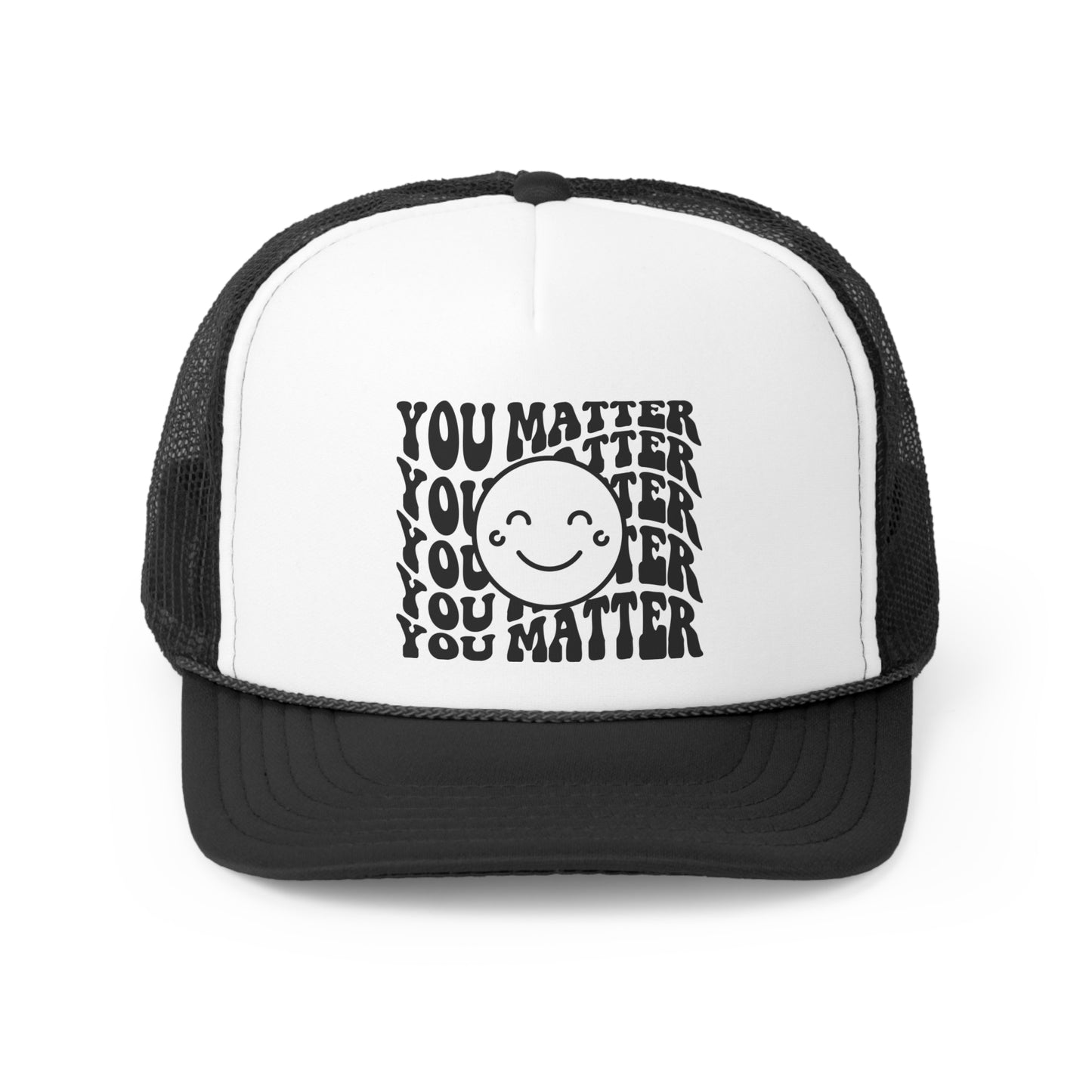 You Matter Tall Trucker Caps