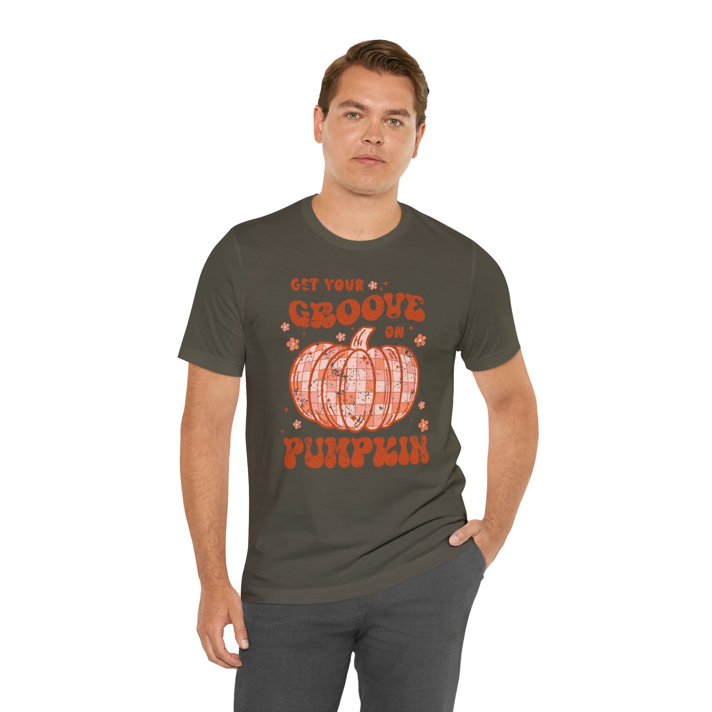 Halloween/ Fall Get Your Groove On Pumpkin  T-Shirt