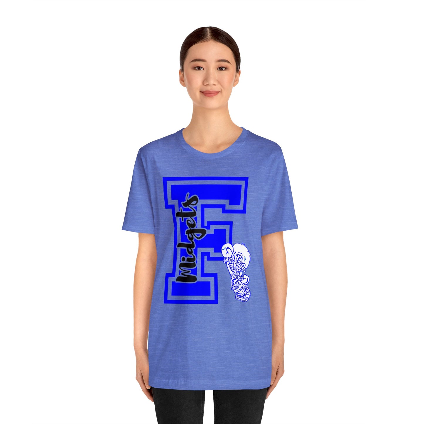 Give Me an F - Freeburg Midgets Logo Bella Jersey Short Sleeve Tee (Unisex)