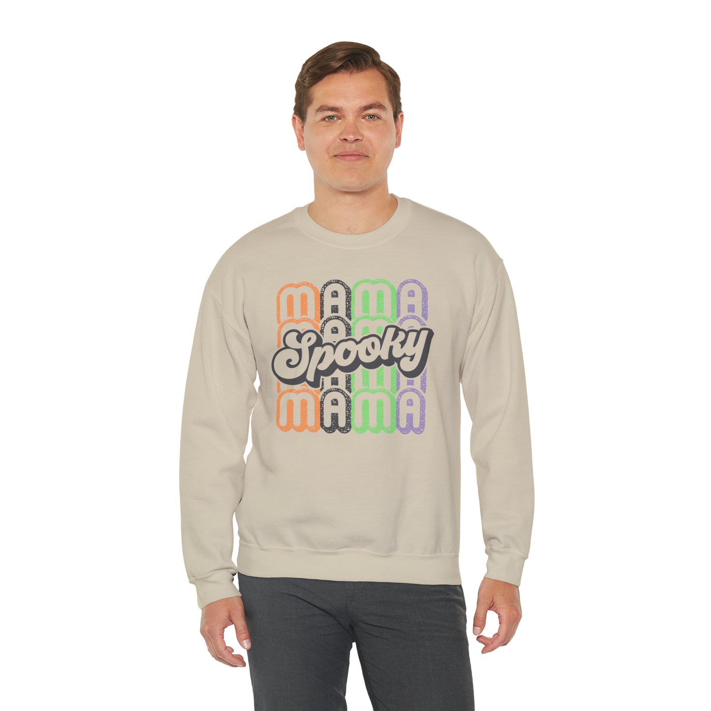 Spooky Mama Unisex Heavy Blend™ Crewneck Sweatshirt