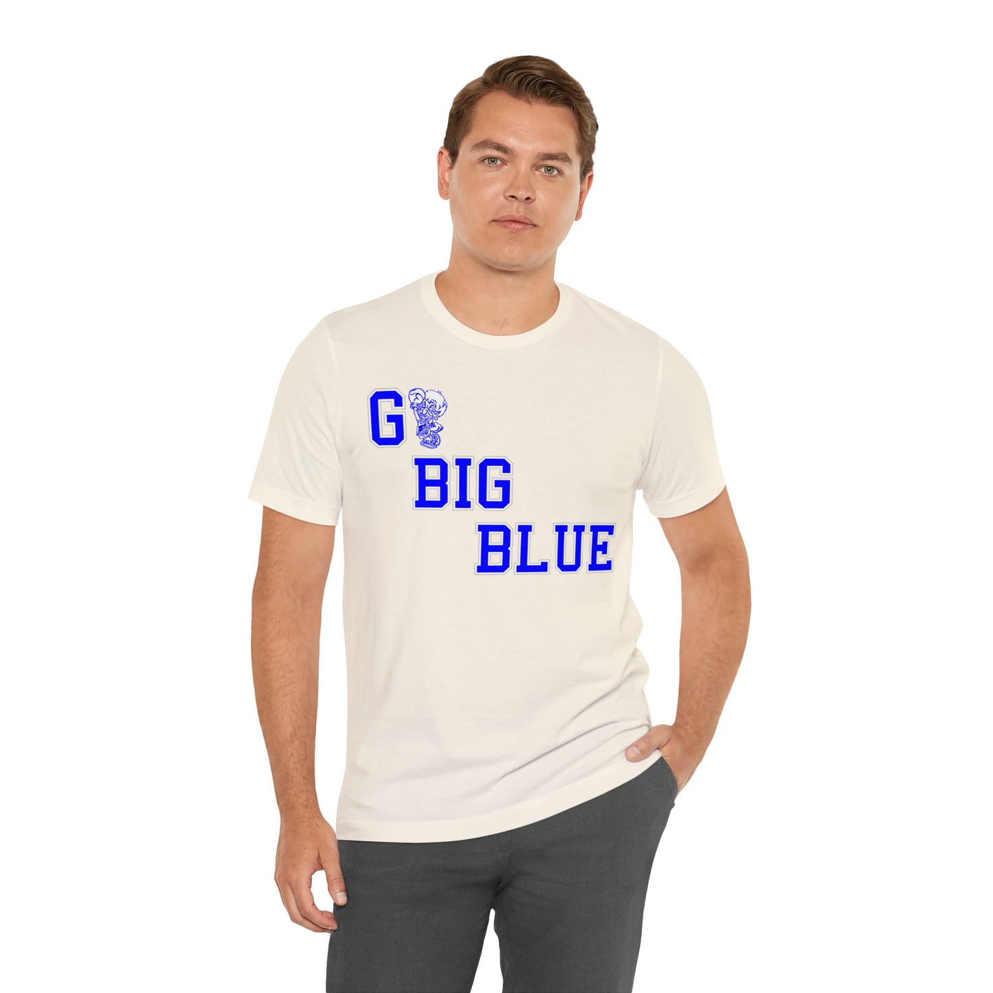 Go Big Blue Freeburg Midgets Bella Jersey Short Sleeve Tee (Unisex)