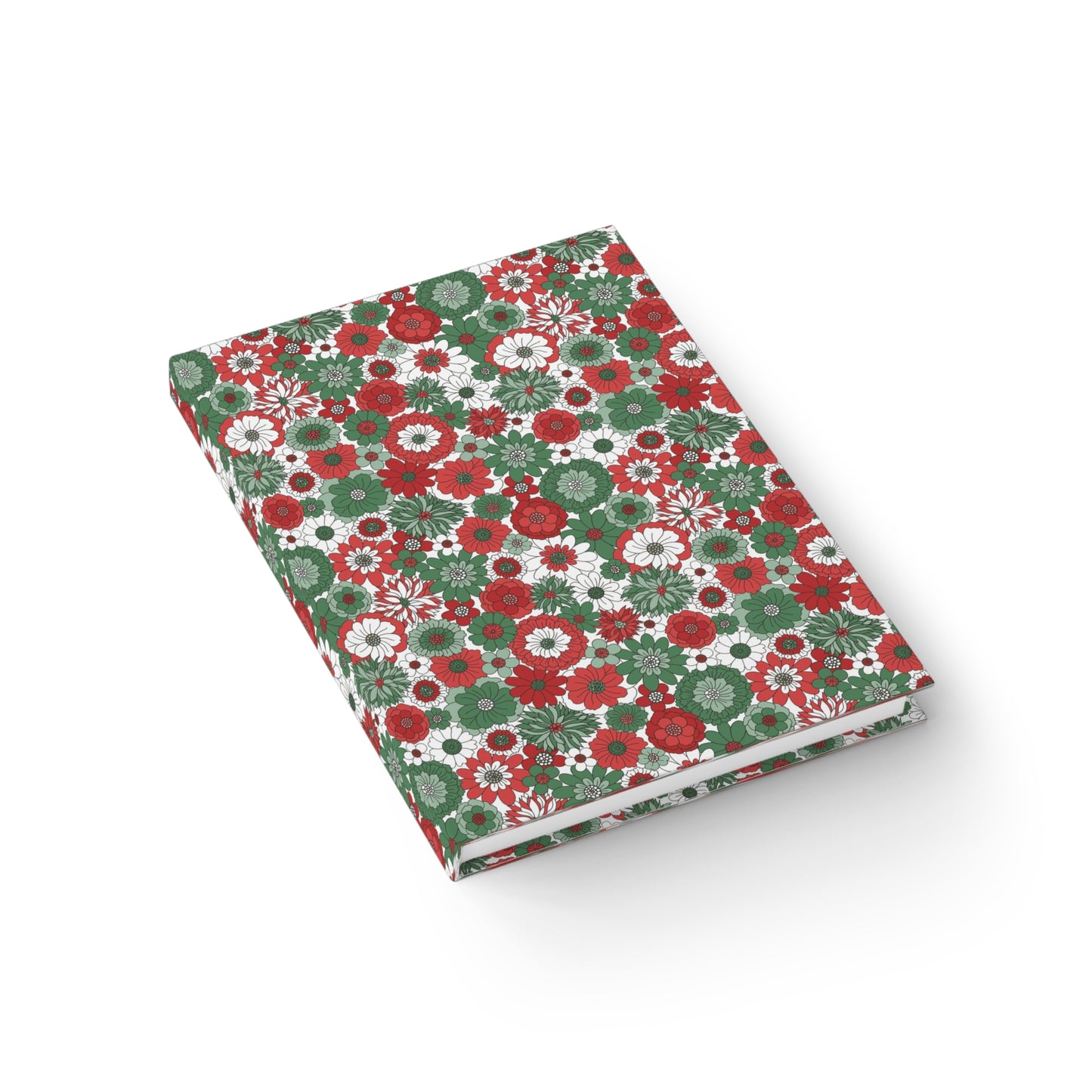 Christmas Floral Journal - Blank