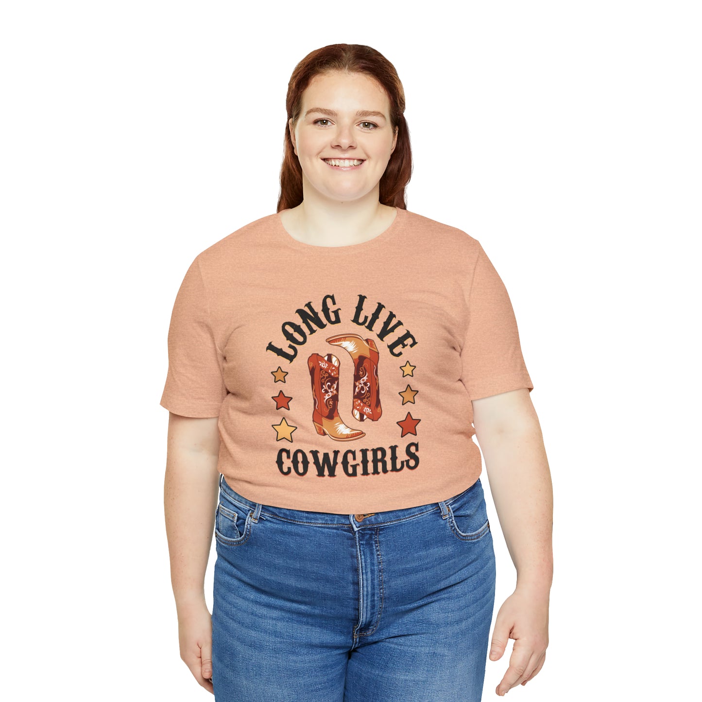 "Long Live Cowgirls" Unisex Jersey Short Sleeve Tee