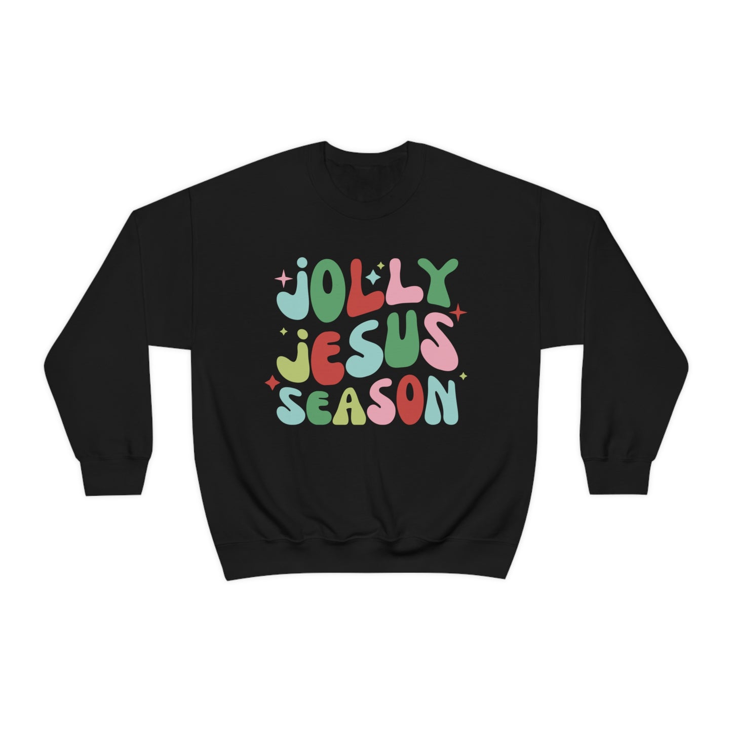 Jolly Jesus Season Heavyweight Crewneck Sweatshirt