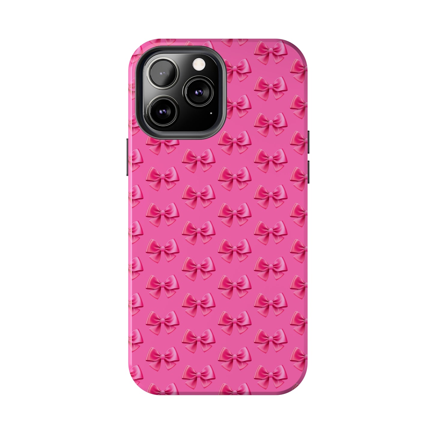 Barbie Pink Bows Themed Tough Phone Cases